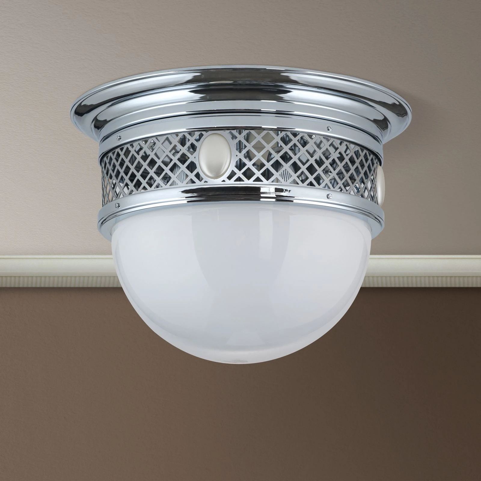 Plafonska lampa ALT WIEN, nikl, 48 cm - 3