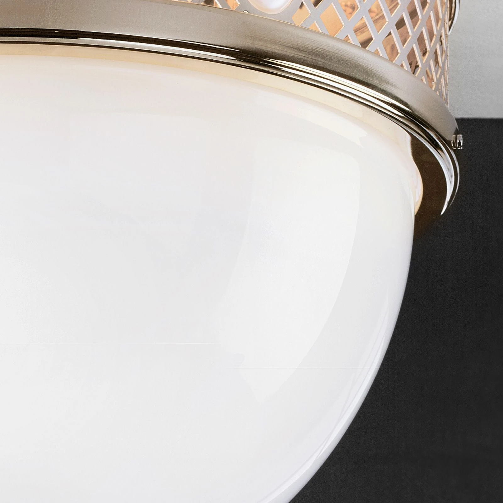 Plafonska lampa ALT WIEN, antik mesing, 57 cm - 4