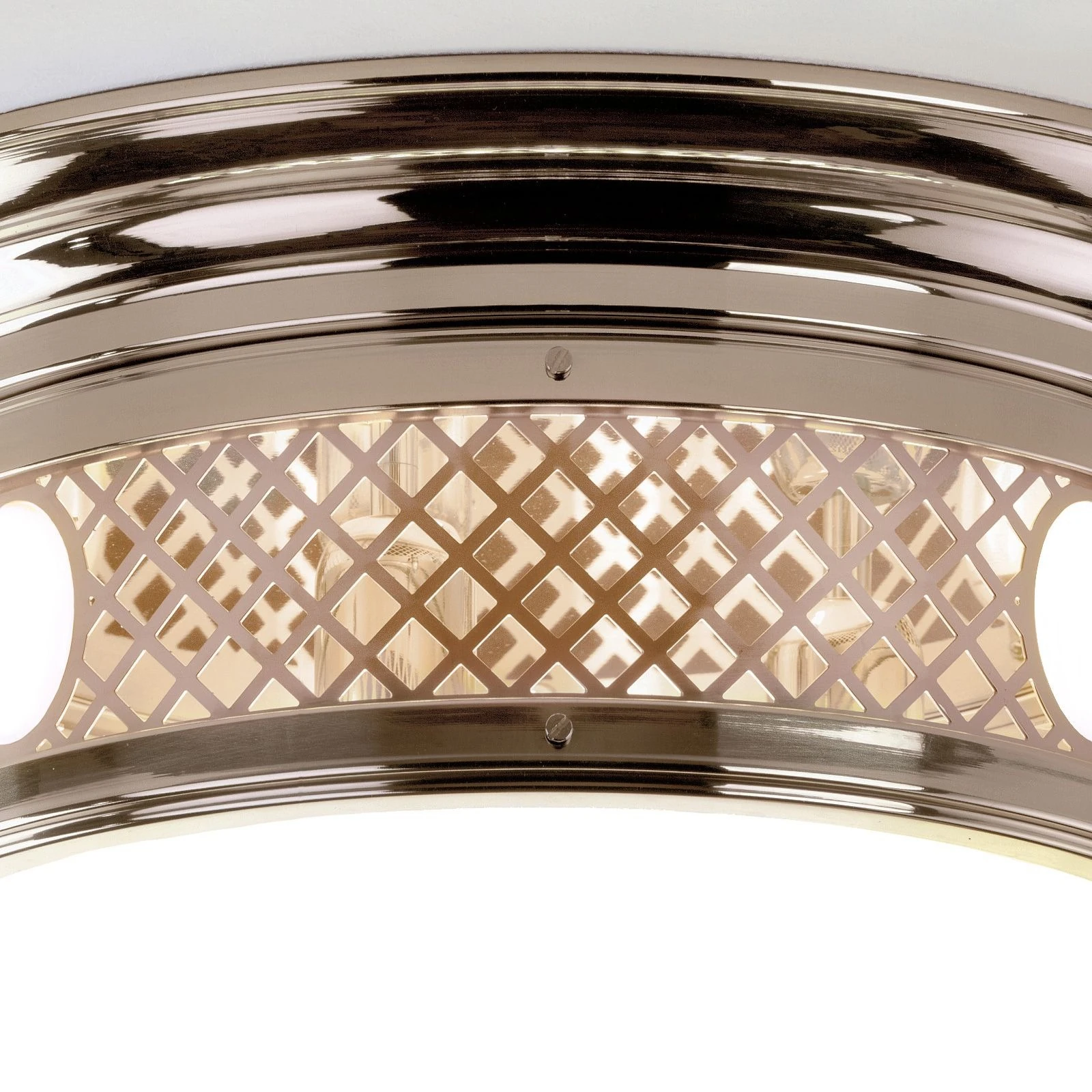 Plafonska lampa ALT WIEN, antik mesing, 48 cm - 3