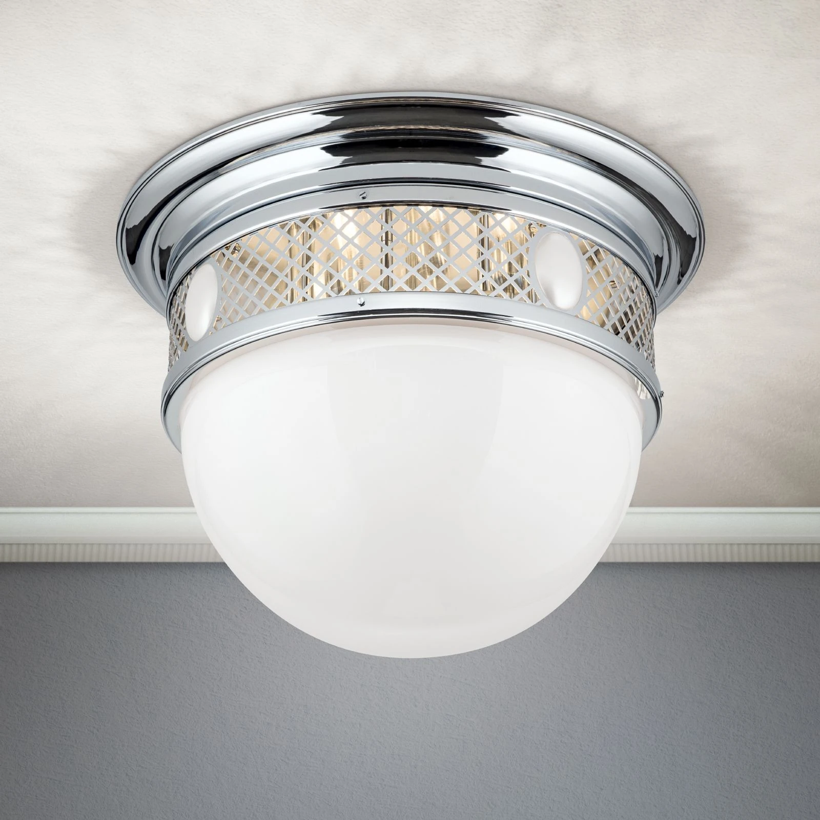 Plafonska lampa ALT WIEN, nikl, 63 cm - 2