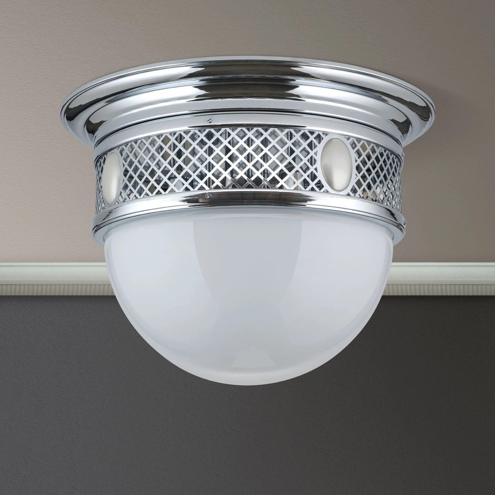 Plafonska lampa ALT WIEN, nikl, 63 cm - 3