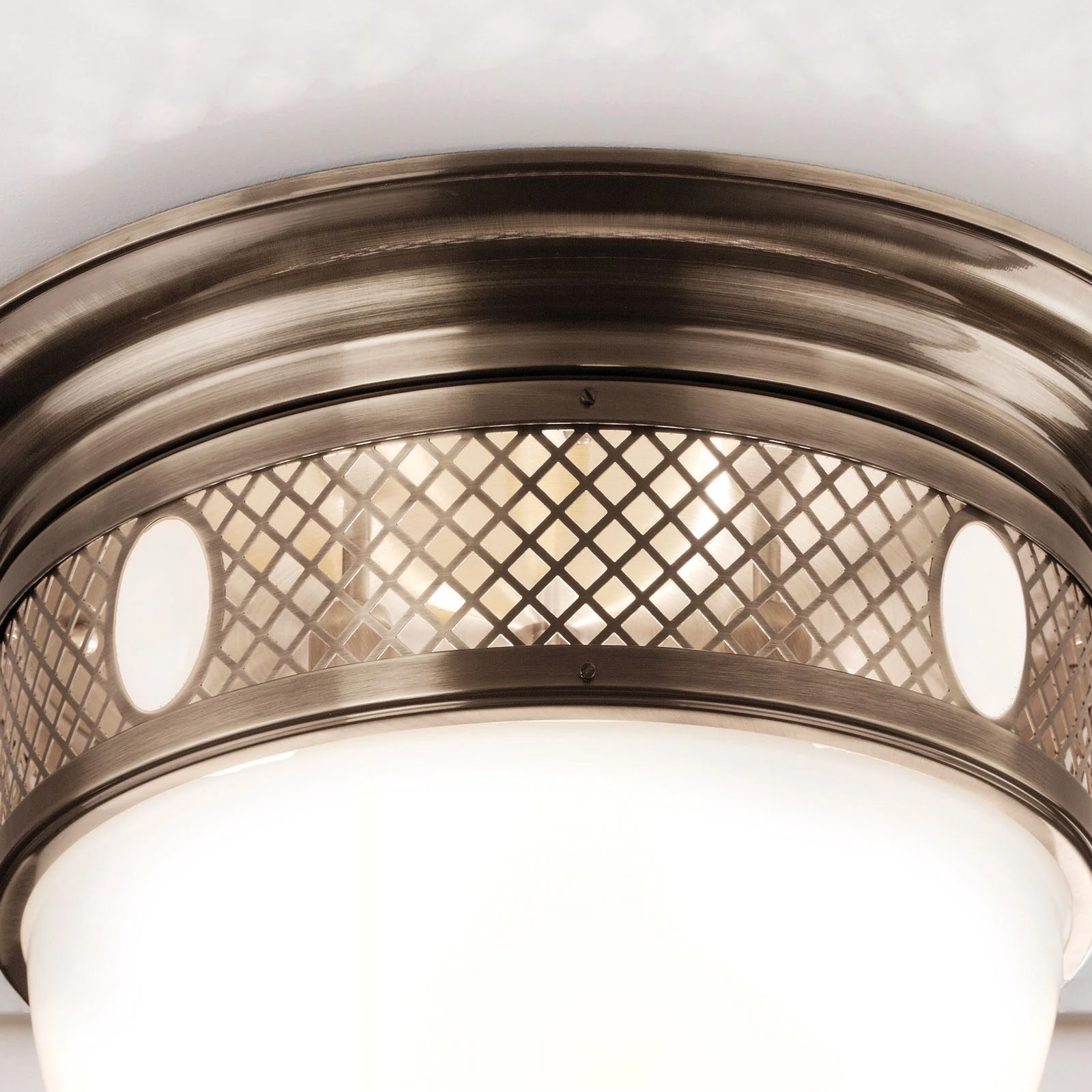 Plafonska lampa ALT WIEN, antik mesing, 63 cm - 2