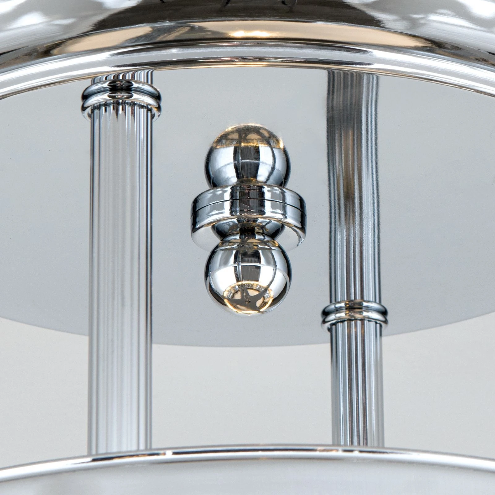 Viseća plafonska lampa ALT WIEN, 1 izvor svetla, 29 cm, sjajni nikl - 5