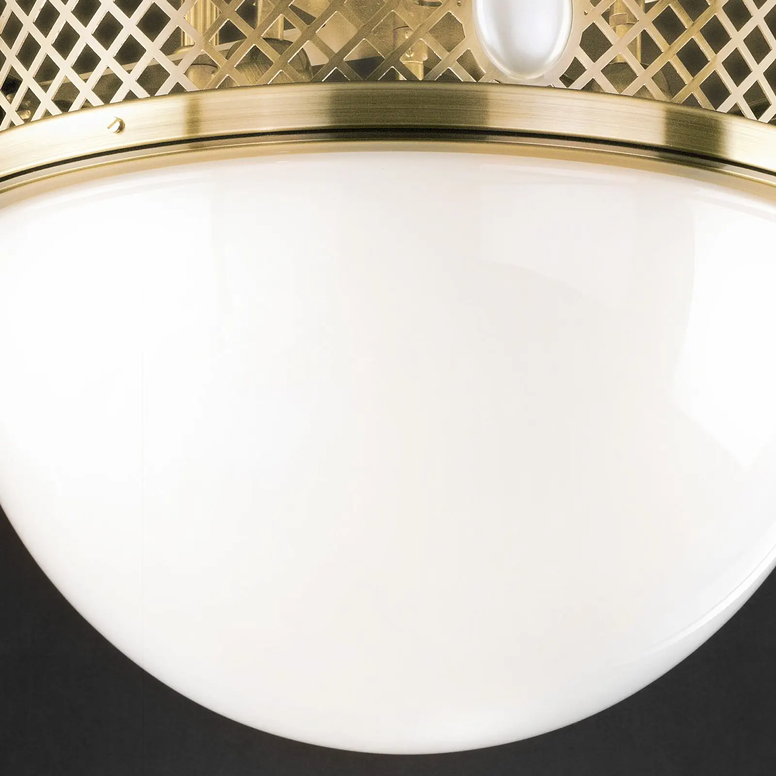 Viseća plafonska lampa ALT WIEN, sjajni mesing, 46 cm - 5