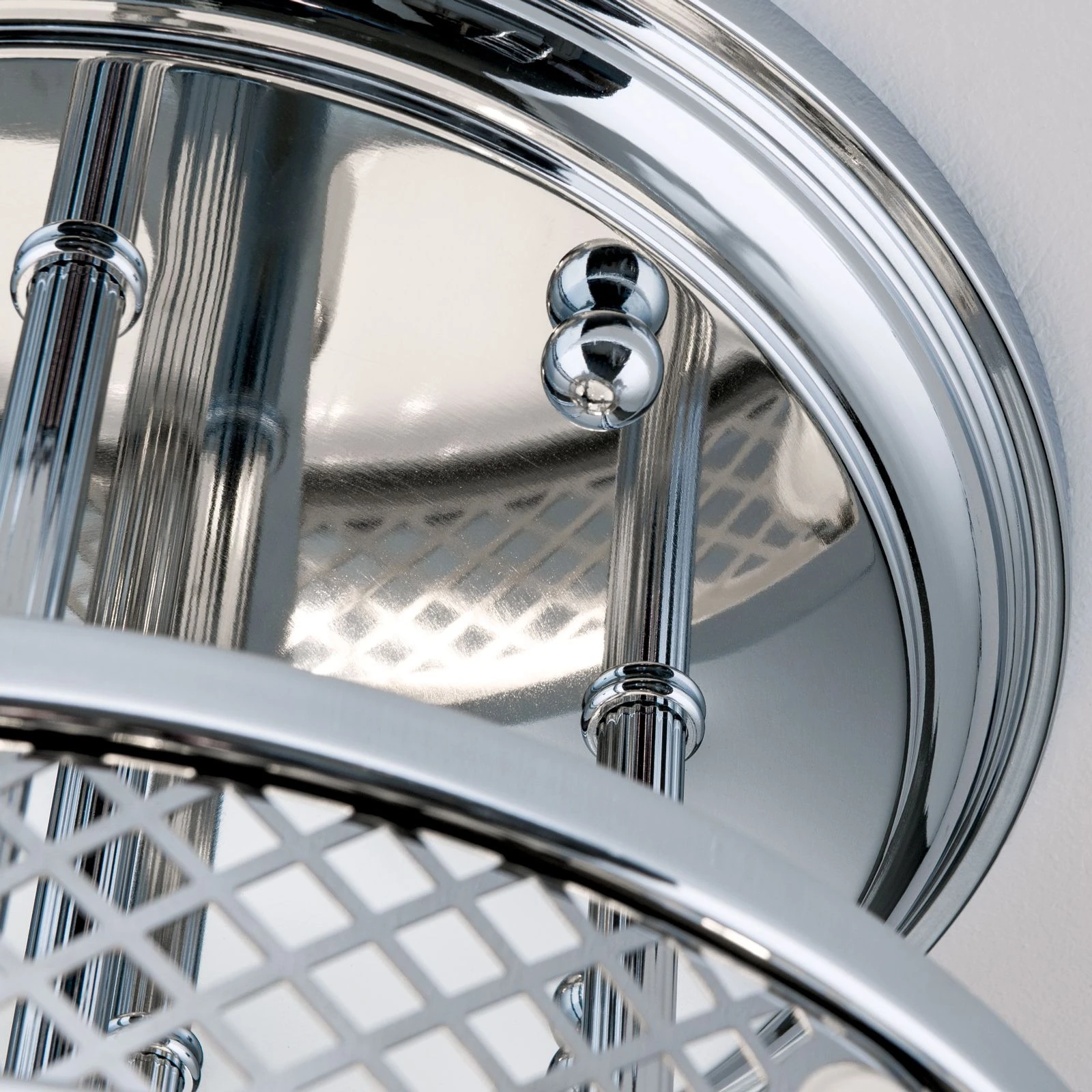 Viseća plafonska lampa ALT WIEN, 5 izvora svetla, 46 cm, sjajni nikl - 6