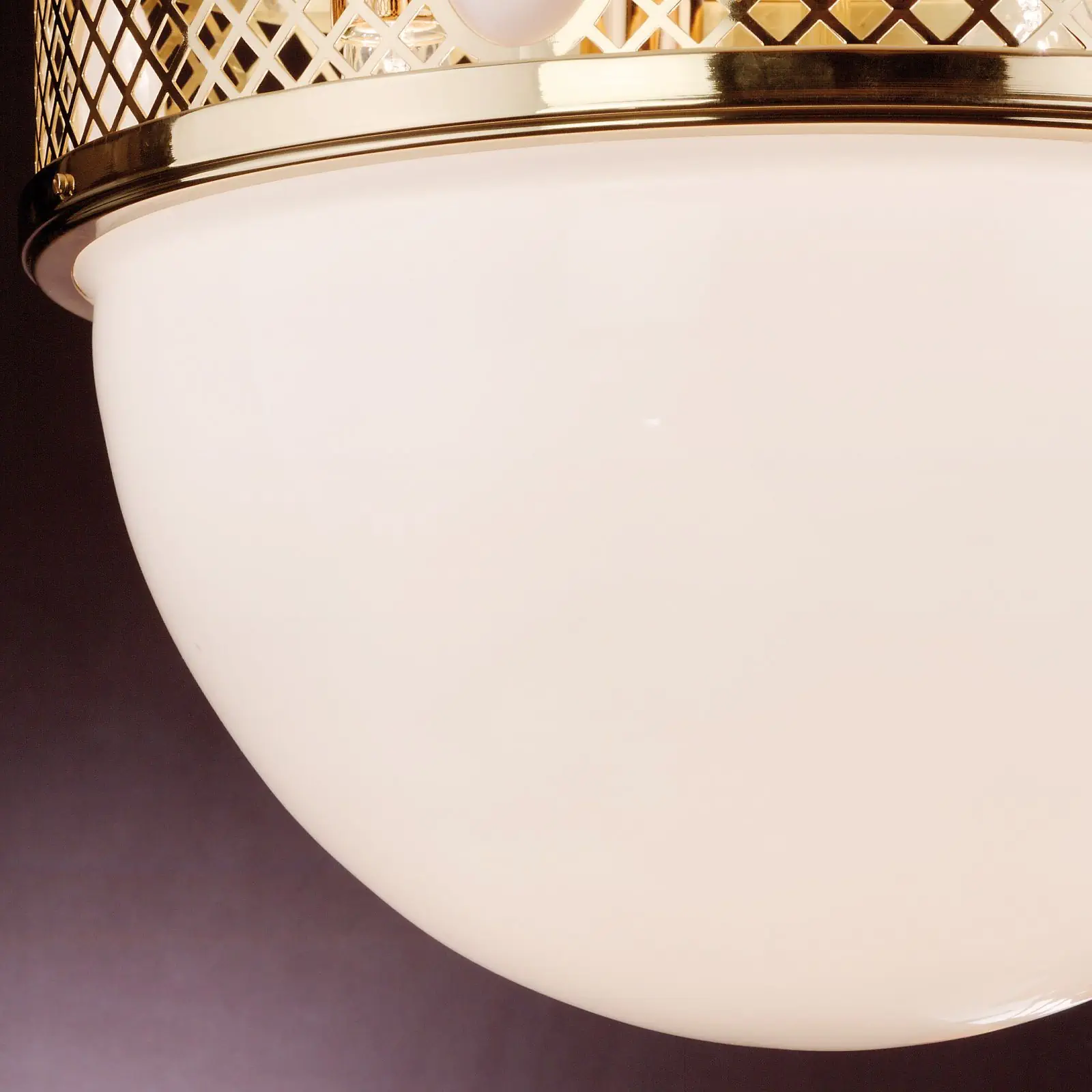 Viseća plafonska lampa ALT WIEN, sjajni mesing, 53 cm - 2