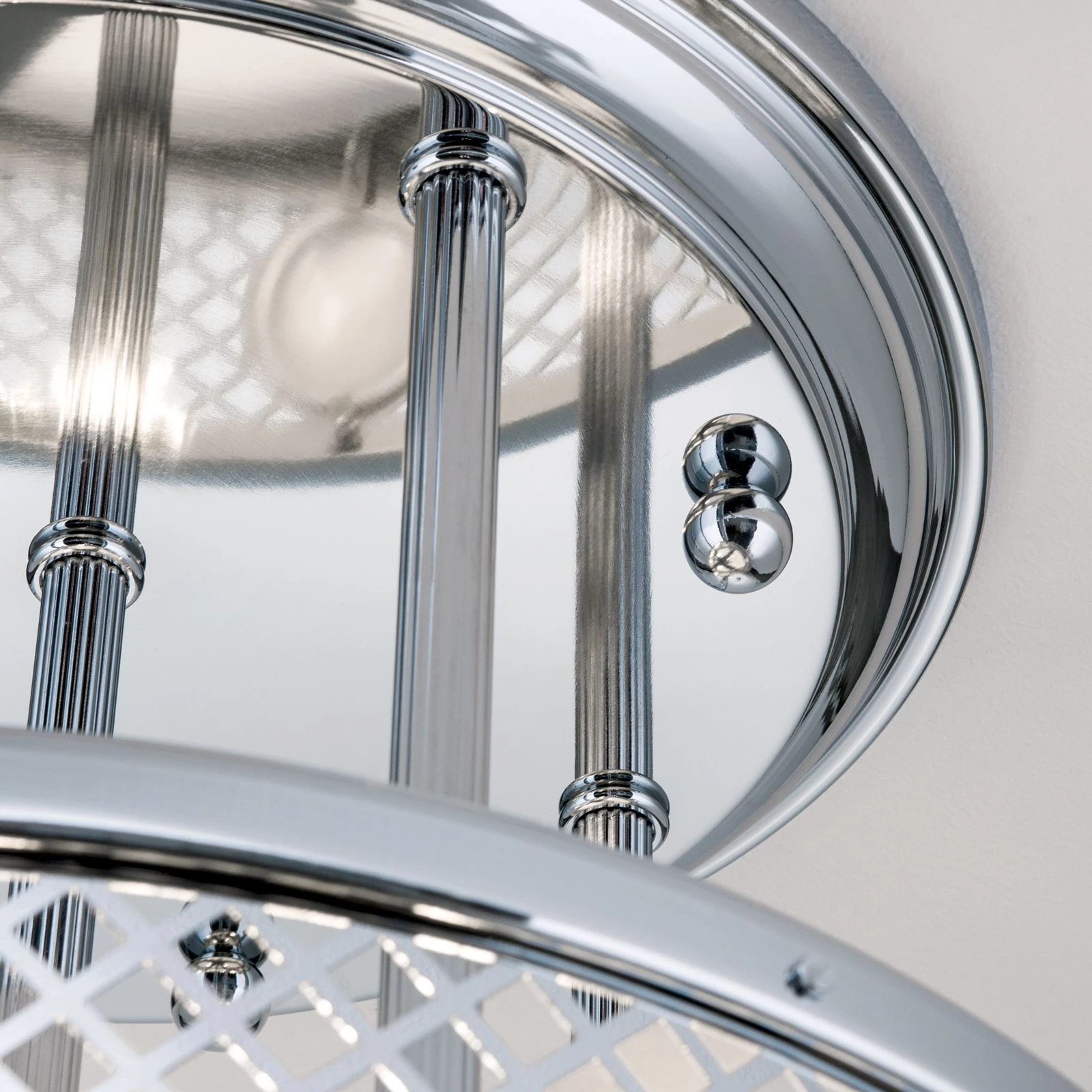 Viseća plafonska lampa ALT WIEN, 9 izvora svetla, 53 cm, sjajni nikl - 6