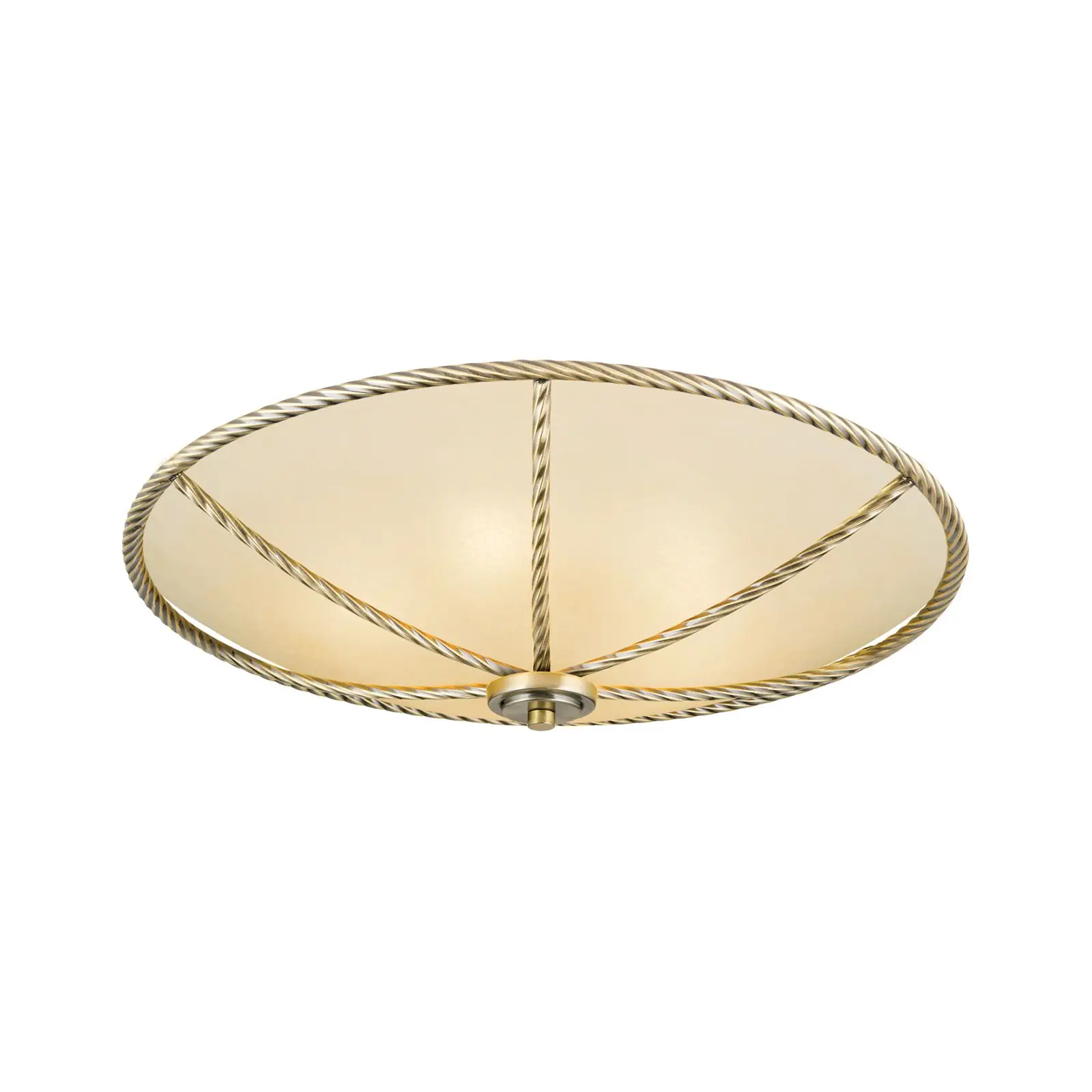 Plafonska lampa MAURO, patina, Ø 56 cm - 4