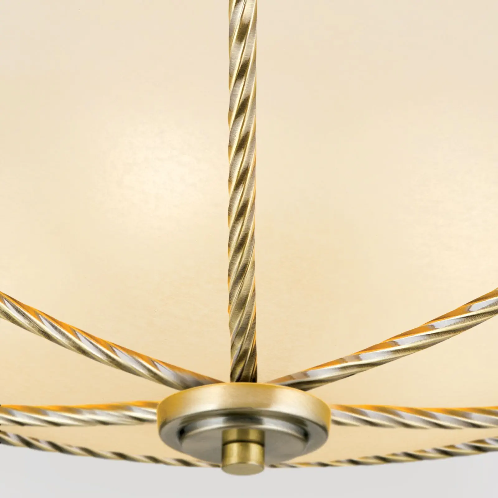 Plafonska lampa MAURO, patina, Ø 56 cm - 5