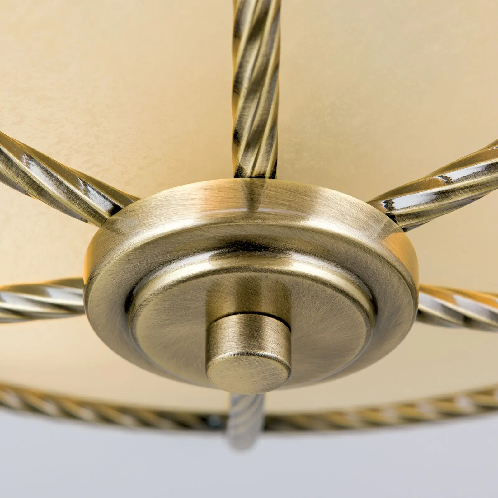 Viseća plafonska lampa MAURO, patina, 42 cm - 5