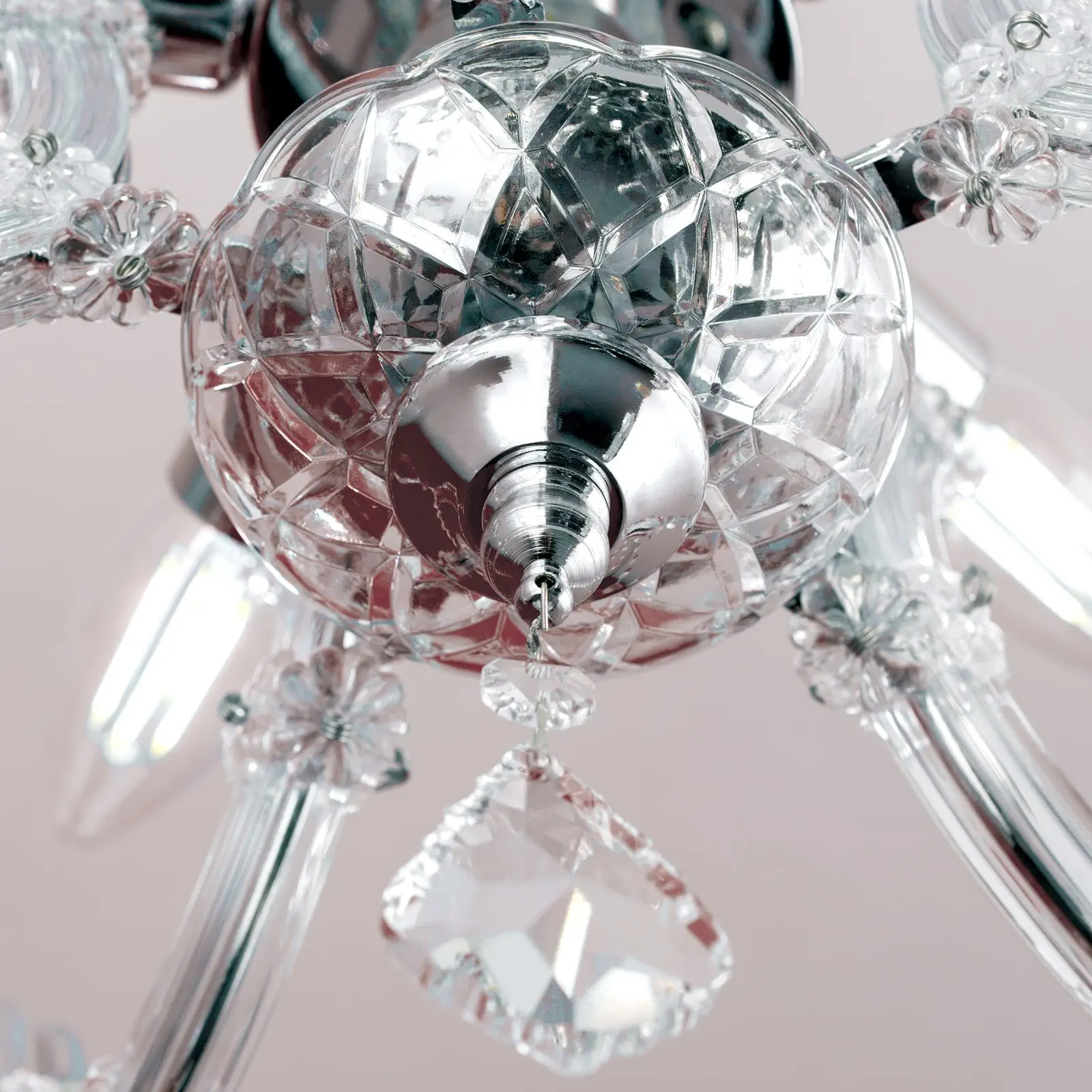 Plafonska lampa THERESA, 5 izvora svetla, zlato - 5