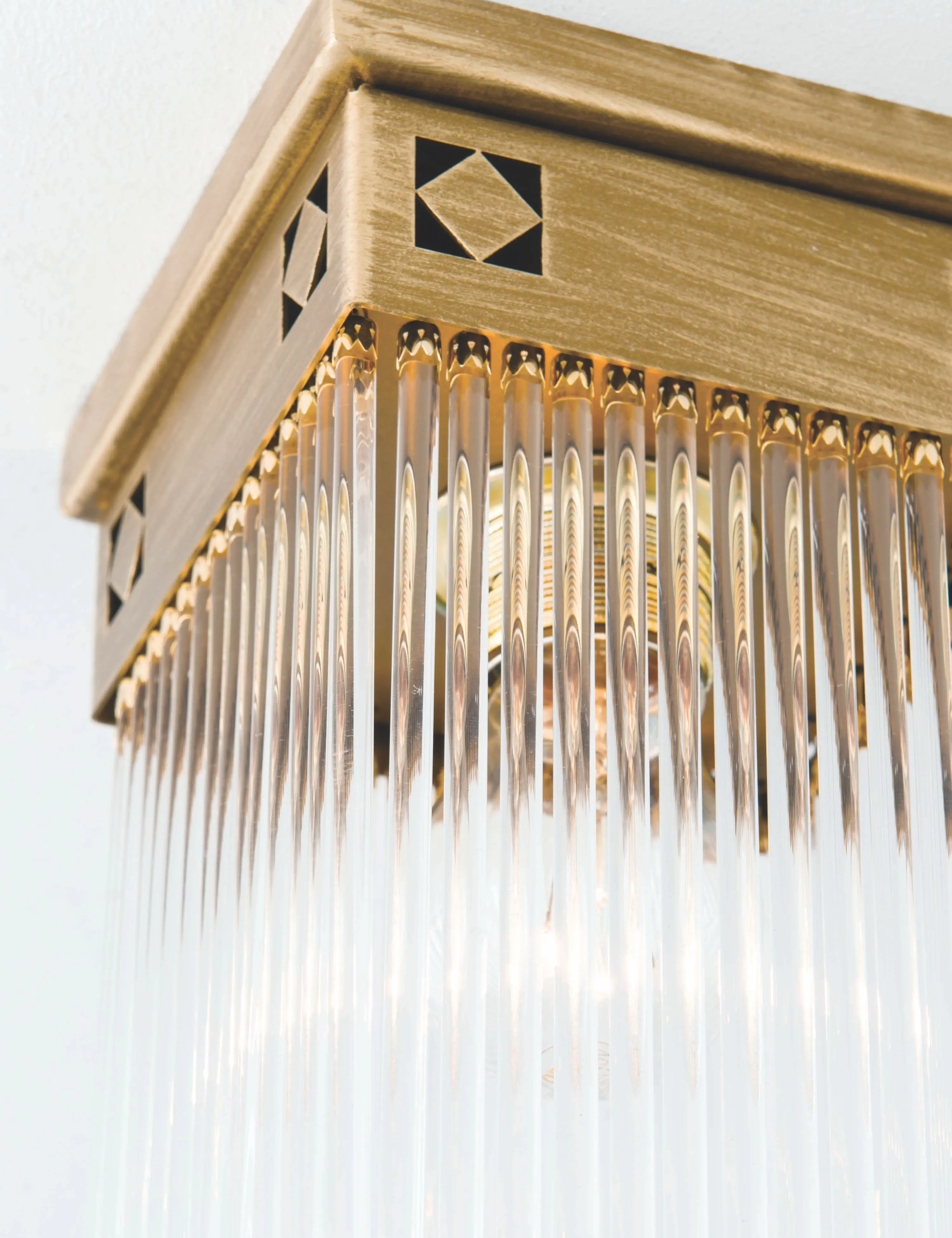 Plafonska lampa ART QUATRO, antik bronza, sa 1 izvorom svetla - 6