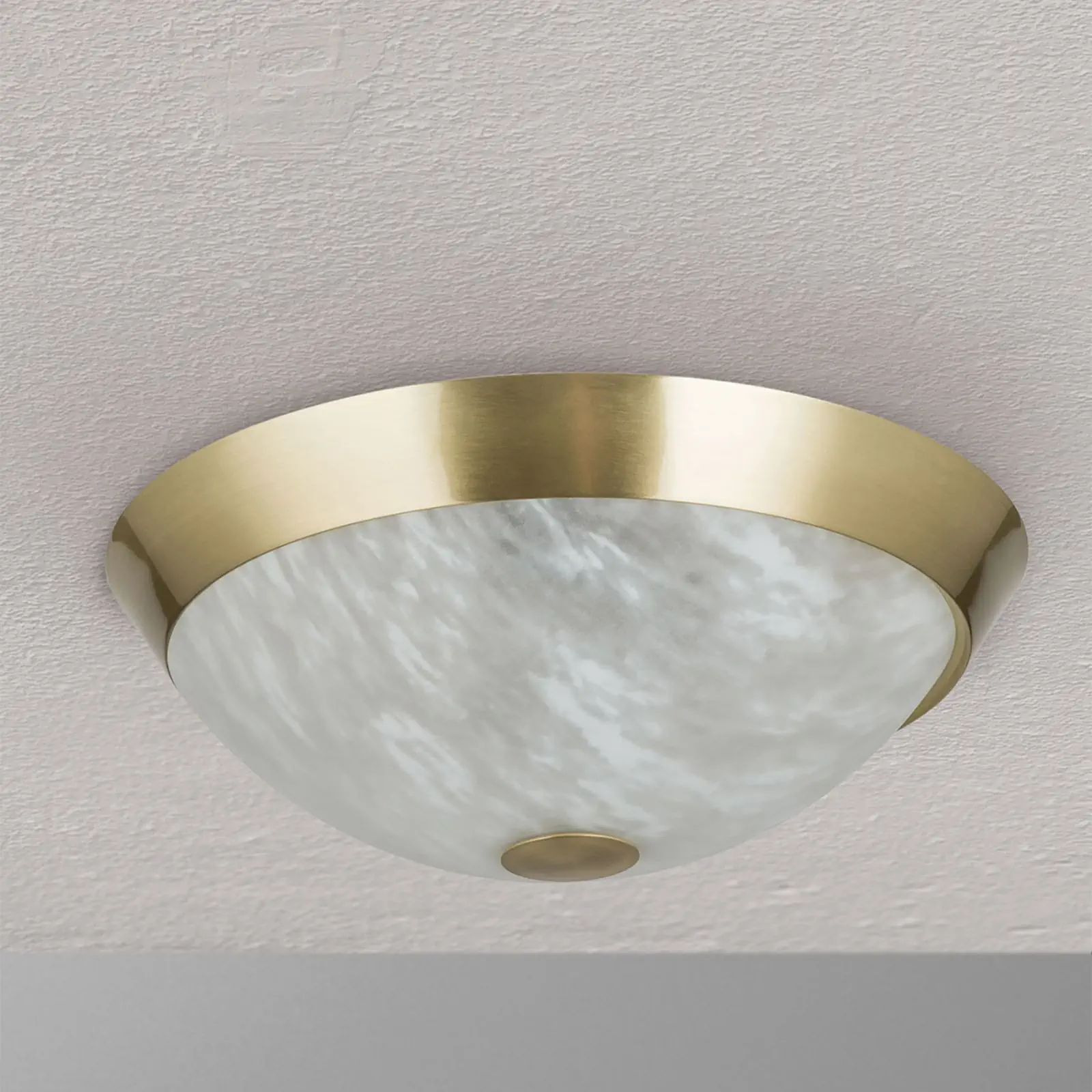 Plafonska lampa FRANO, mat mesing, Ø 34 cm - 2