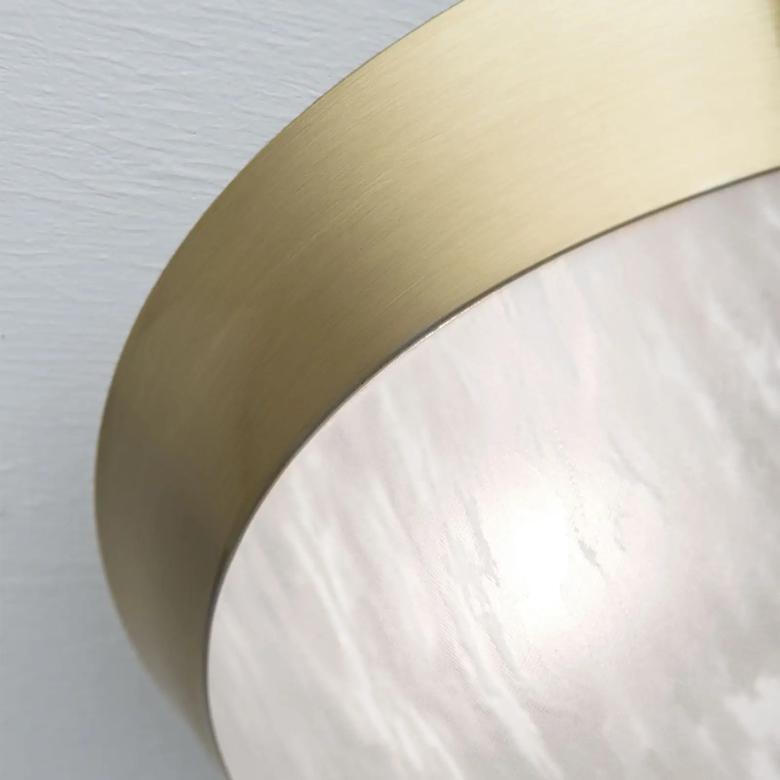 Plafonska lampa FRANO, mat mesing, Ø 34 cm - 3