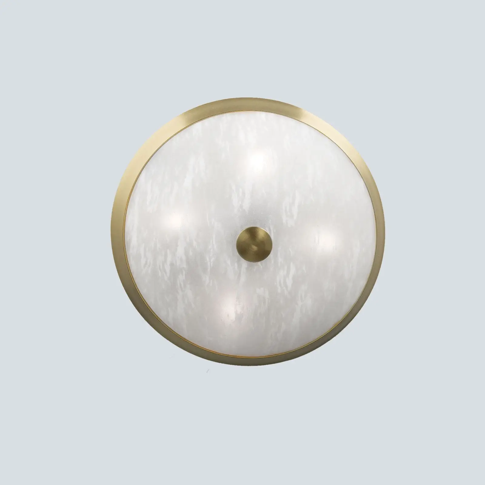 Plafonska lampa FRANO, mat mesing, Ø 42 cm - 2