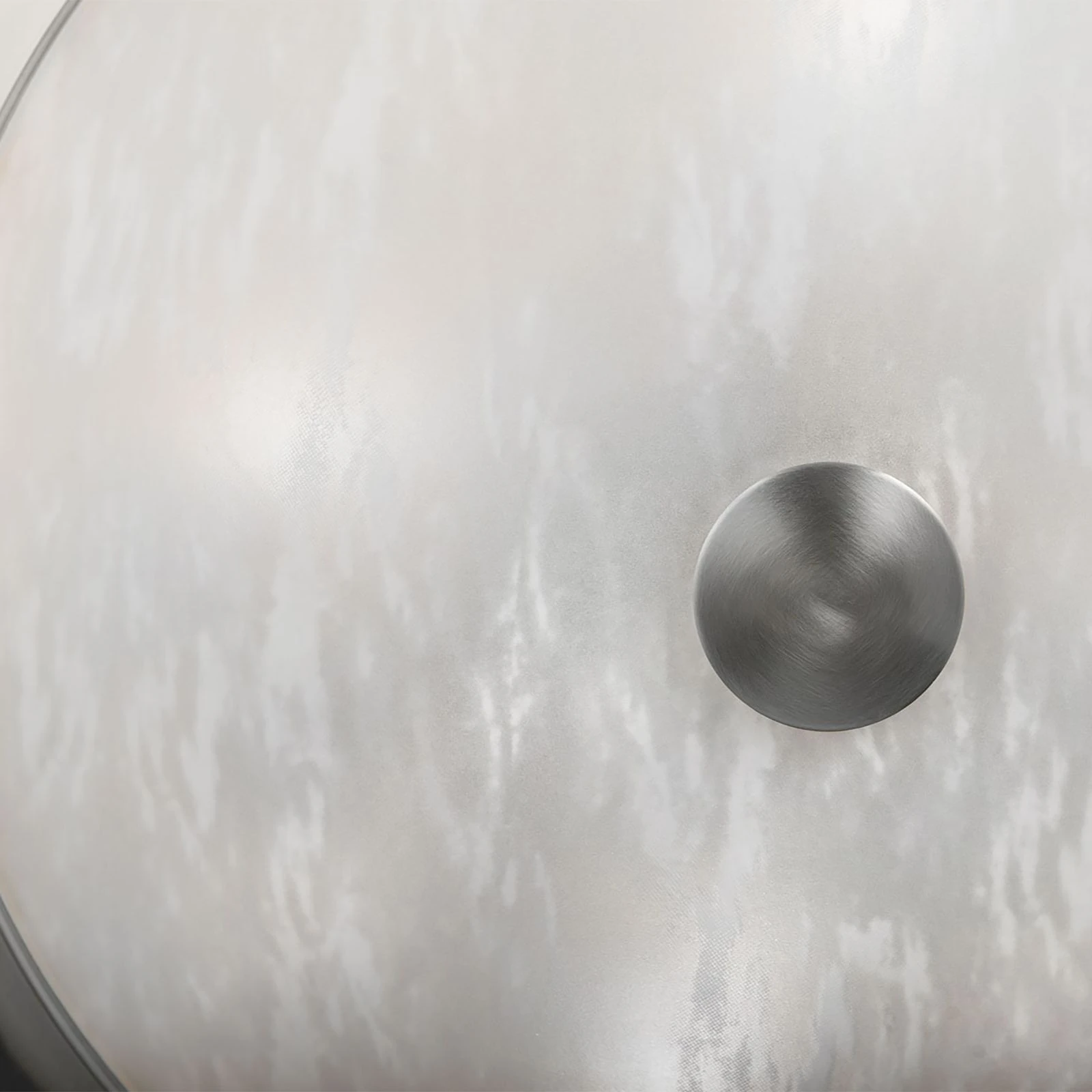 Plafonska lampa FRANO, saten hrom, Ø 42 cm - 3