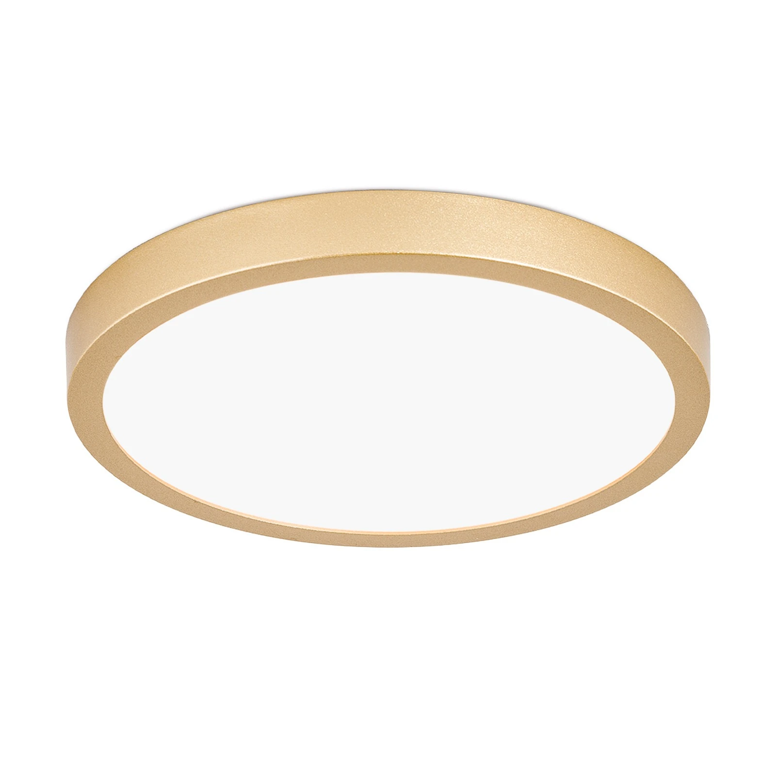 LED plafonska lampa LERO, okrugla, 23 cm, mat zlato - 7
