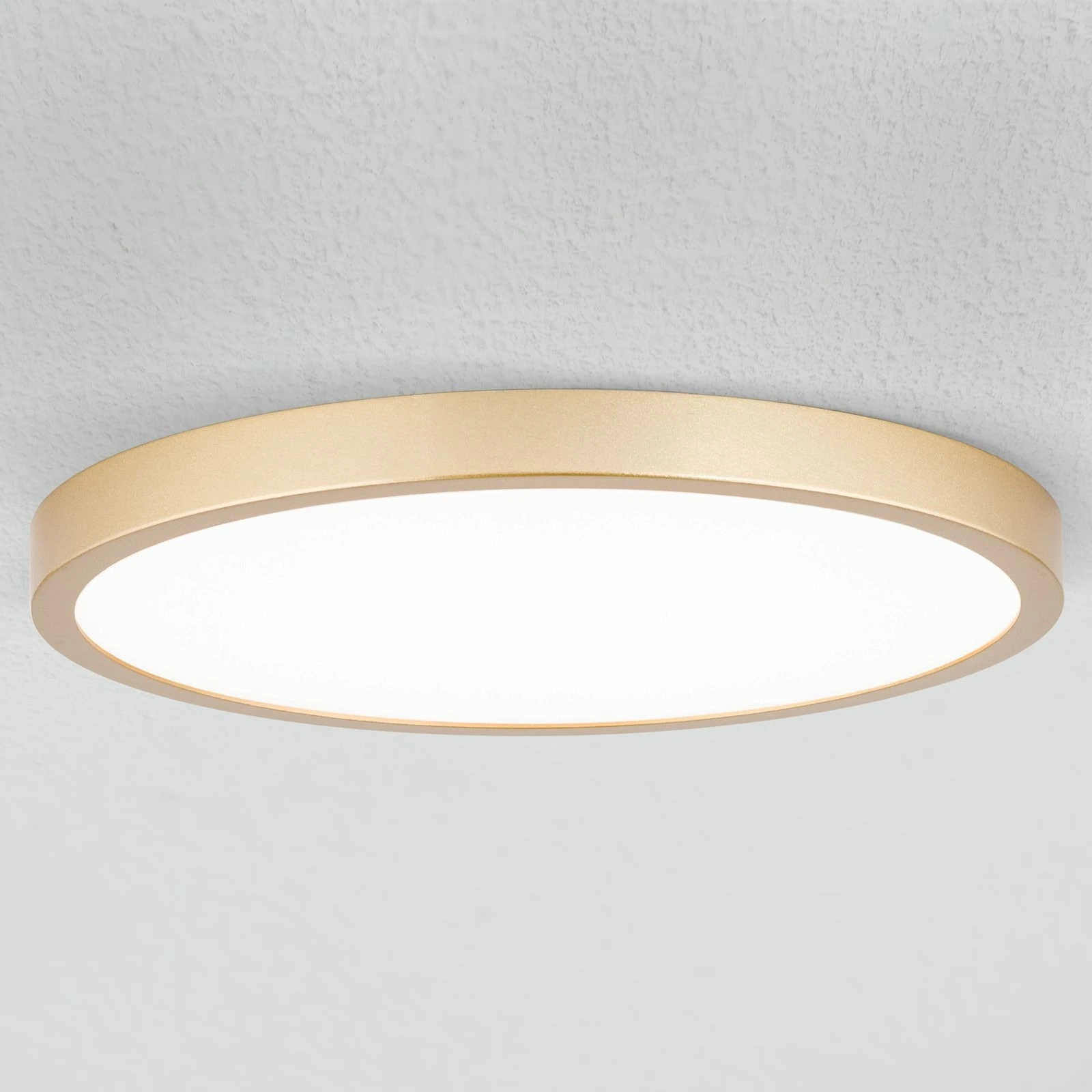 LED plafonska lampa LERO, okrugla, 30 cm, mat zlato - 2