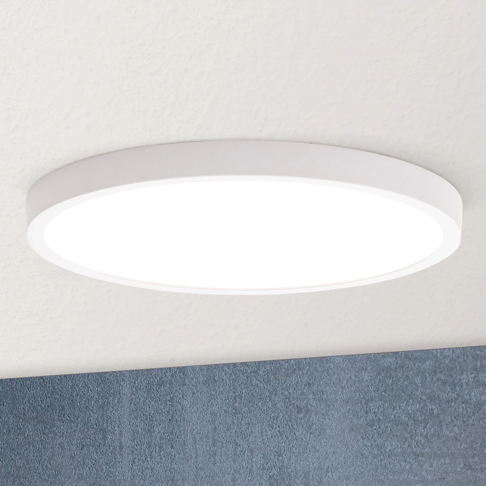 LED plafonska lampa LERO, okrugla, 30 cm, bela - 2