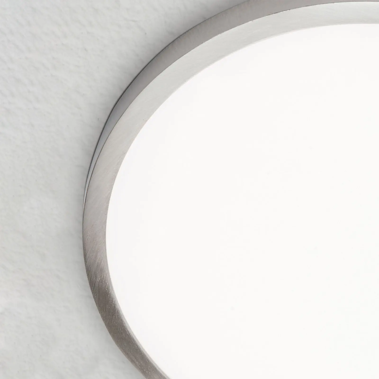 LED plafonska lampa LERO, titanijum, okrugla, 30 cm - 4