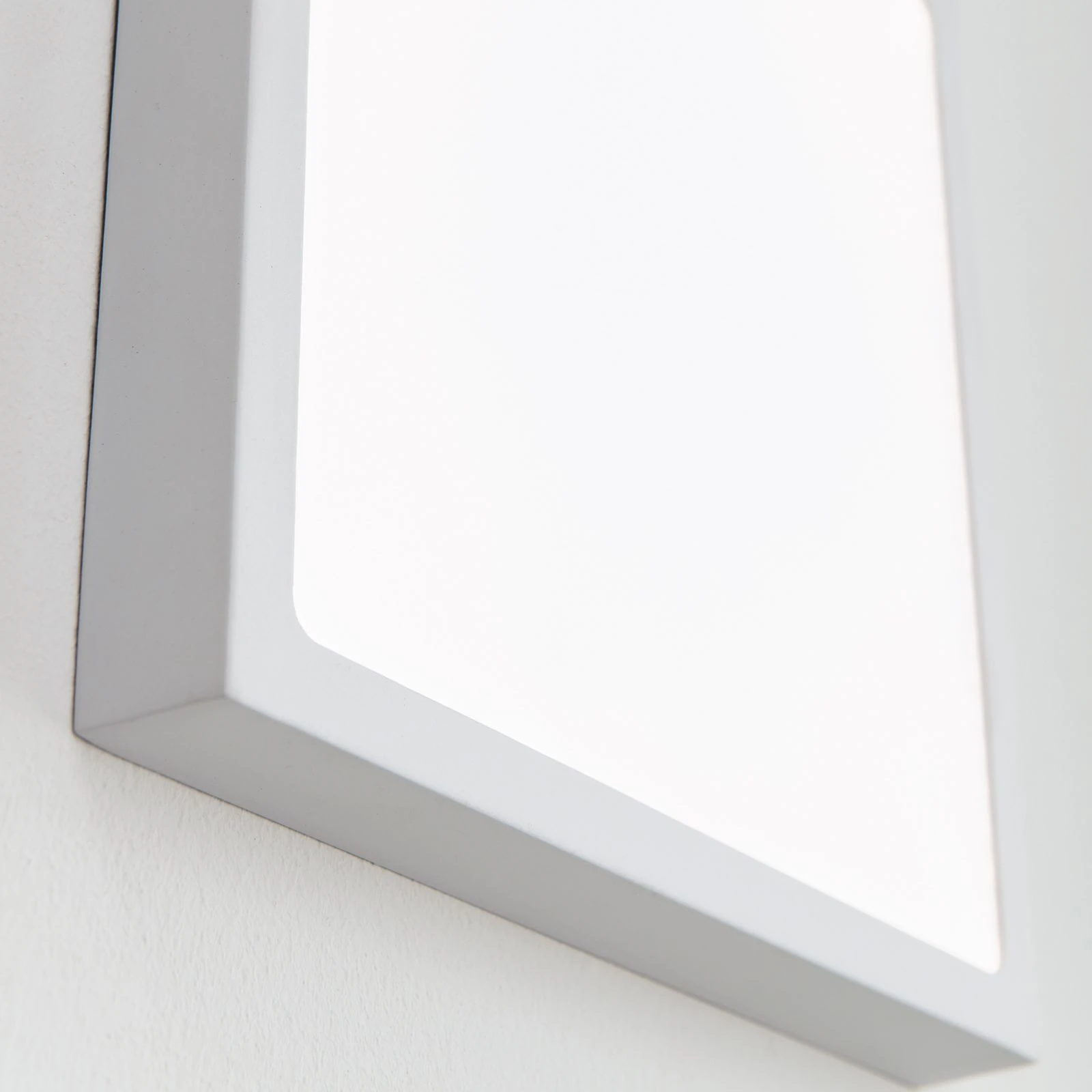 LED plafonska lampa LERO, kvadratna, 18 cm, bela - 6