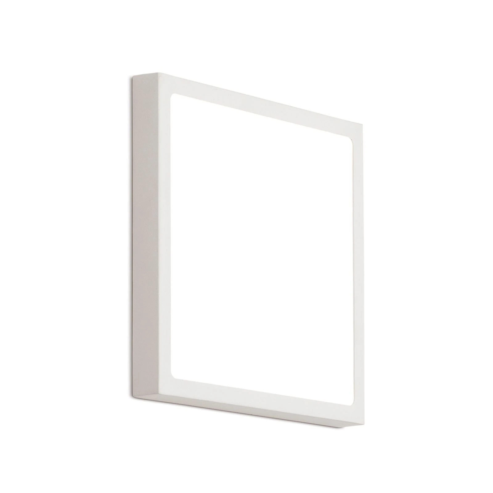 LED plafonska lampa LERO, kvadratna, 23 cm, bela - 4