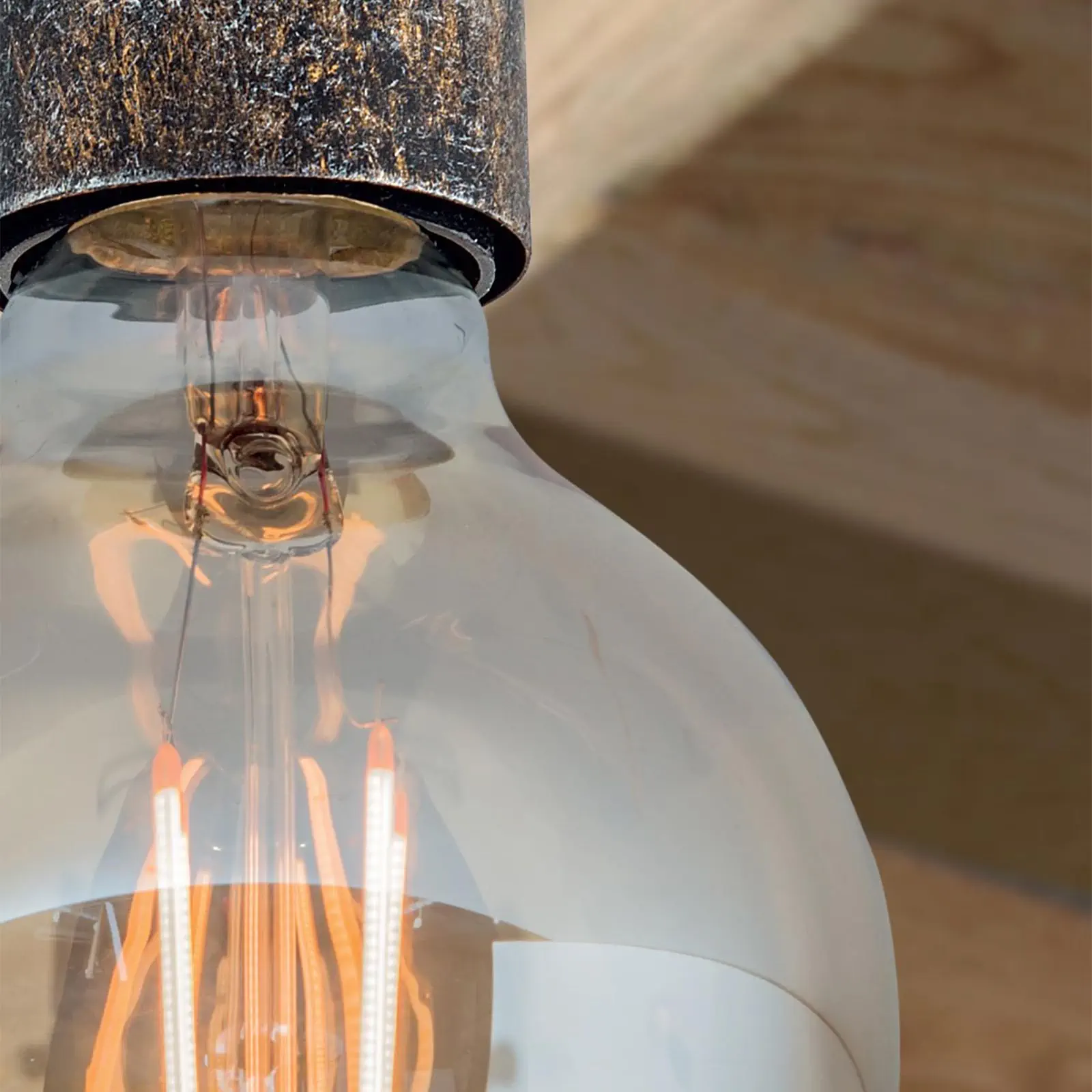 Plafonska lampa RETRO, ravna - 5