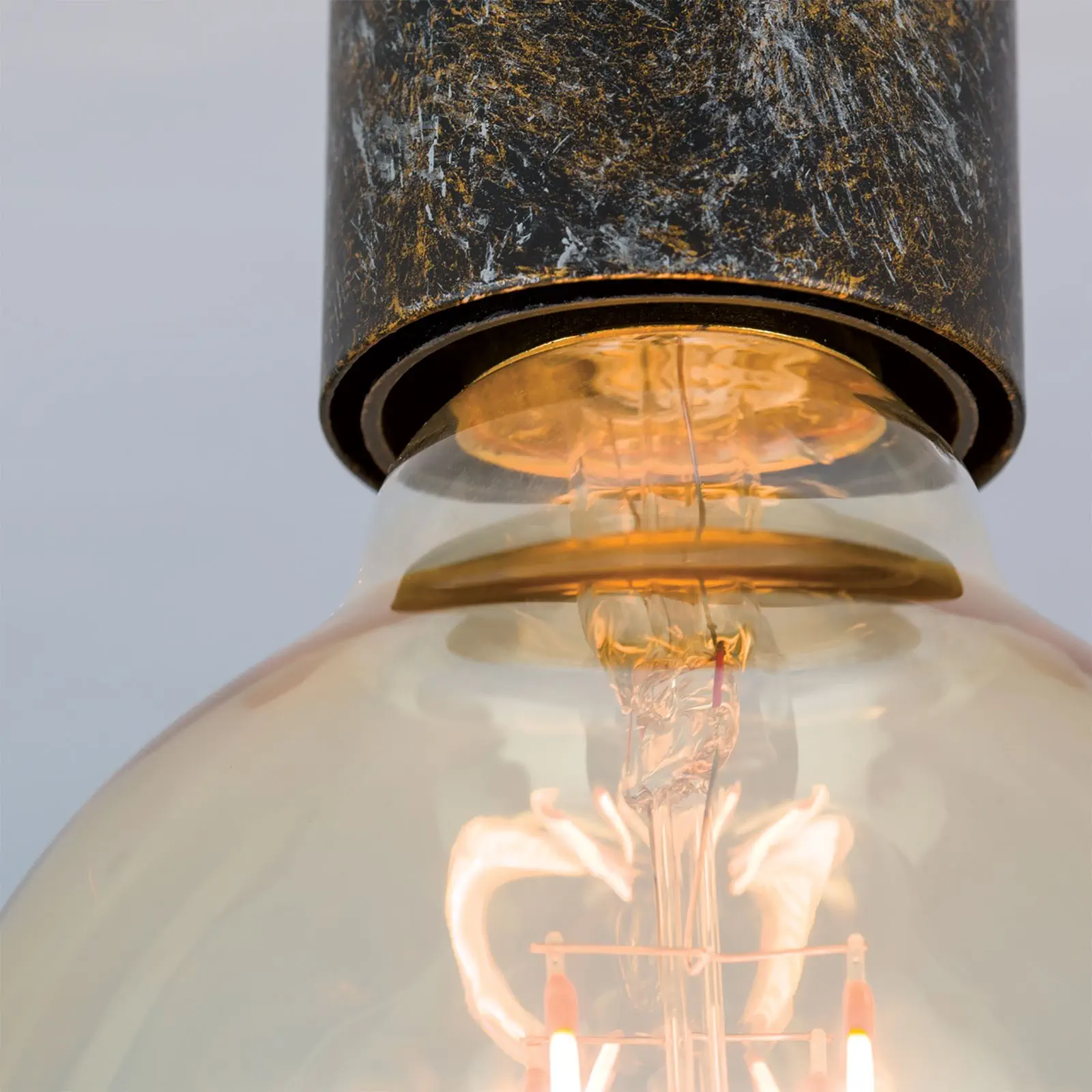 Plafonska lampa RETRO, ravna - 7