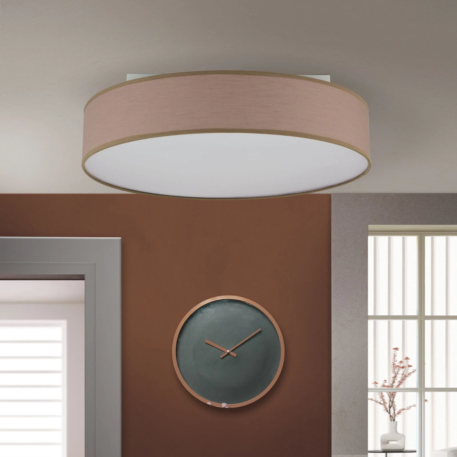 Plafonska lampa UFO, braon, 53 cm - 3