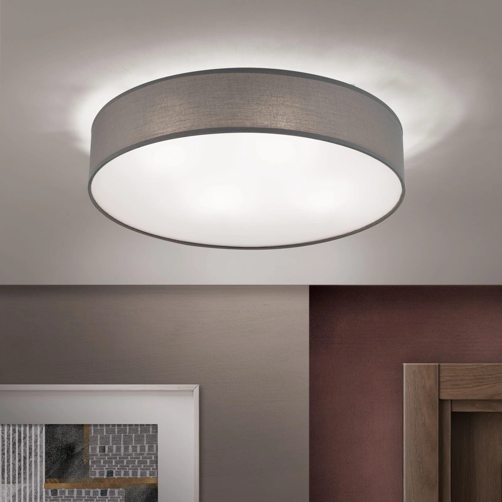 Viseća lampa UFO, siva - 2