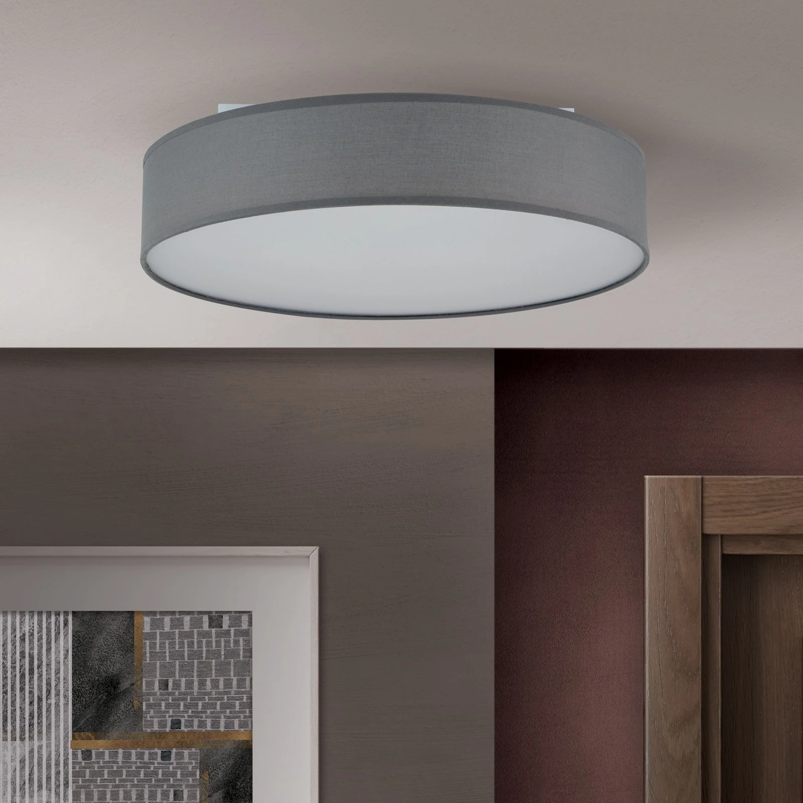 Viseća lampa UFO, siva - 4