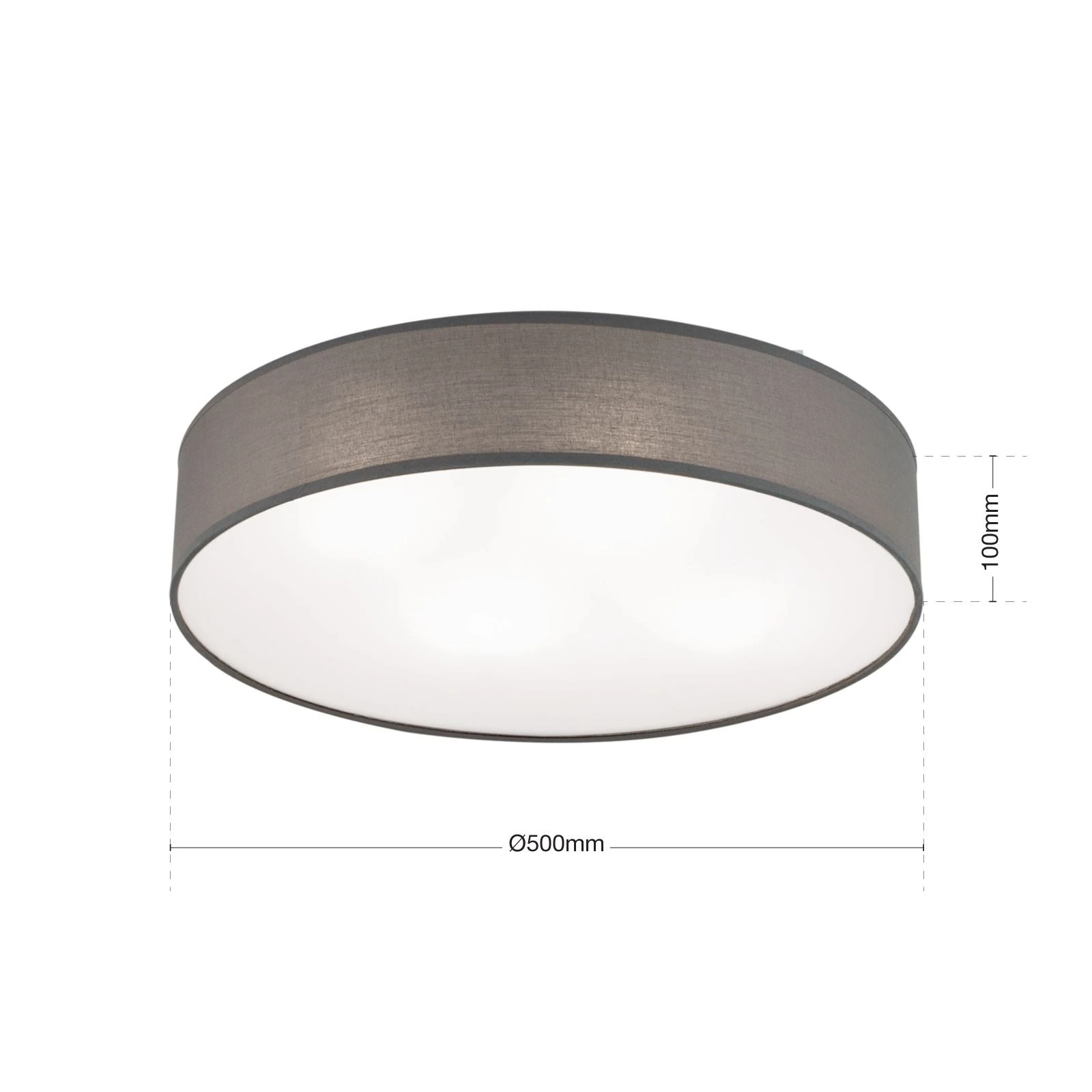 Viseća lampa UFO, siva - 8