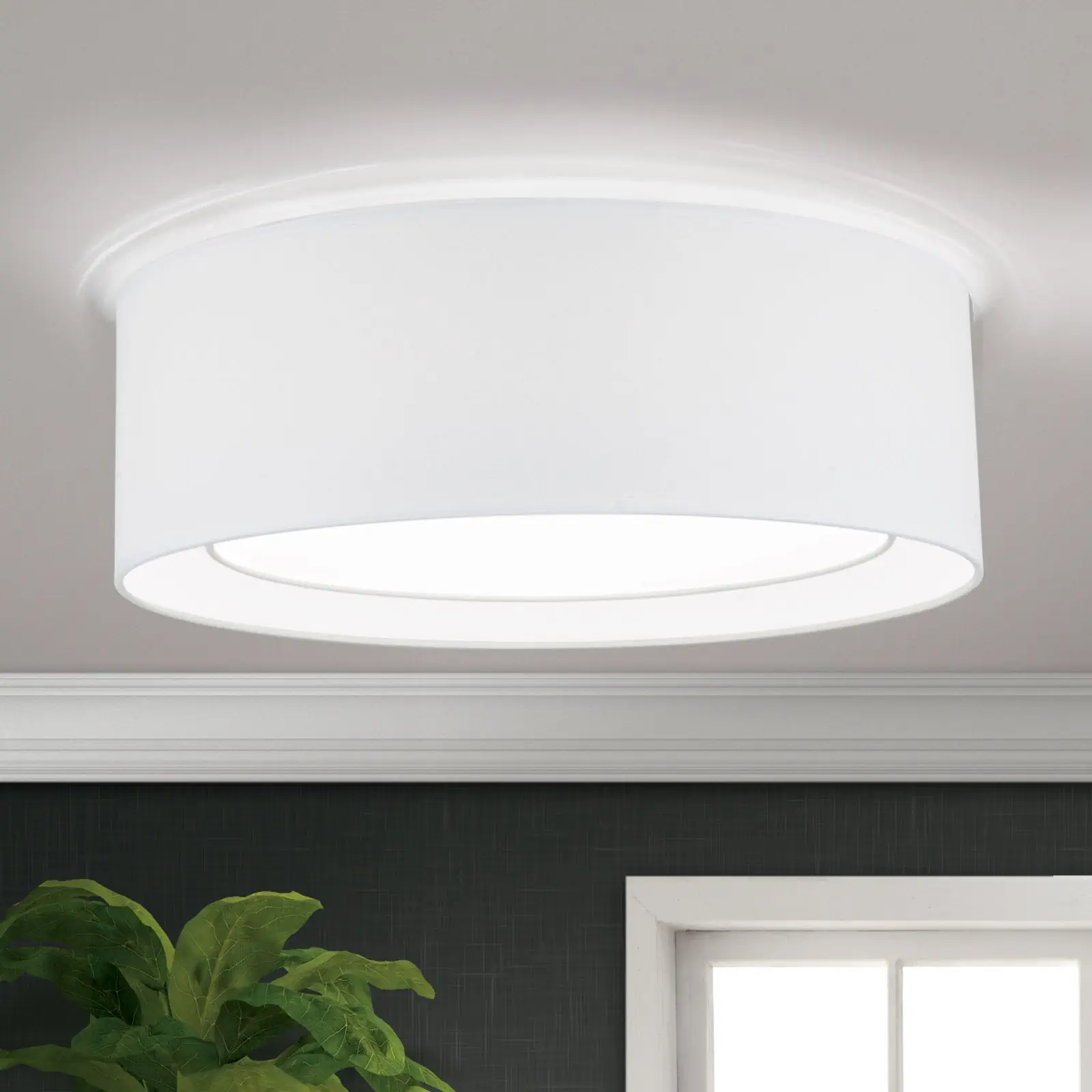 Plafonska lampa MARS, bela - 1