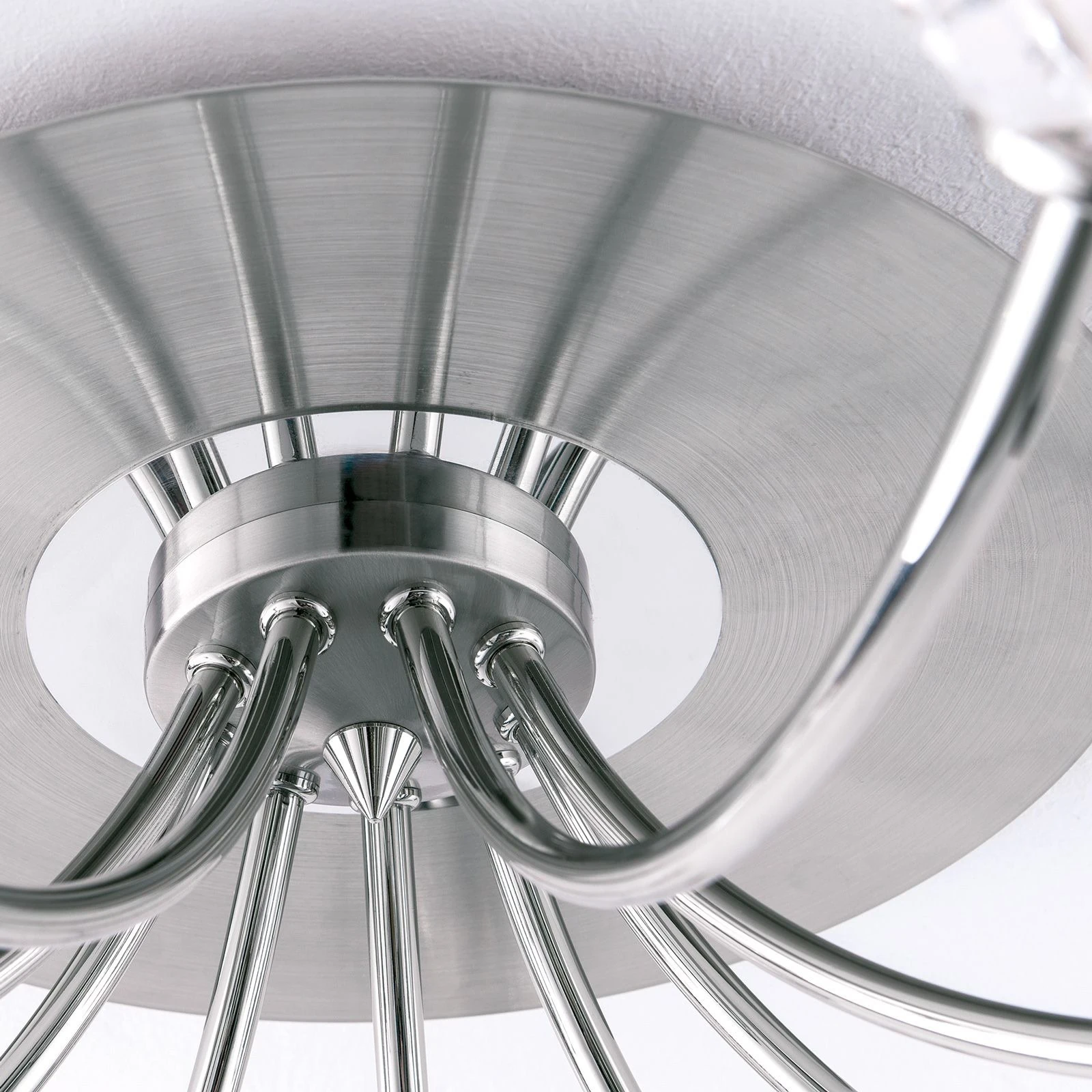 Plafonska lampa MADERNO, saten hrom, sa 9 izvora svetla - 5