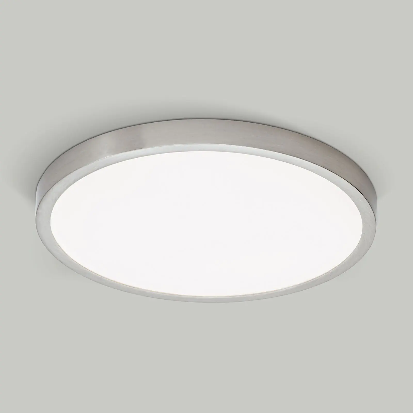 LED plafonska lampa LERO, okrugla, titanijum, 4000 K - 3