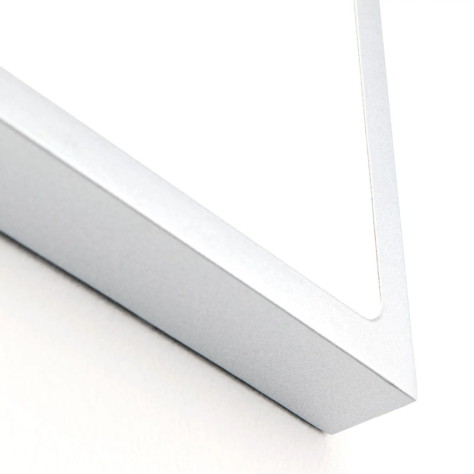 LED plafonska lampa LERO, uglasta, titanijum, 4000 K - 5