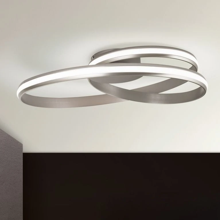 LED plafonska lampa CIRCUS, saten - 1