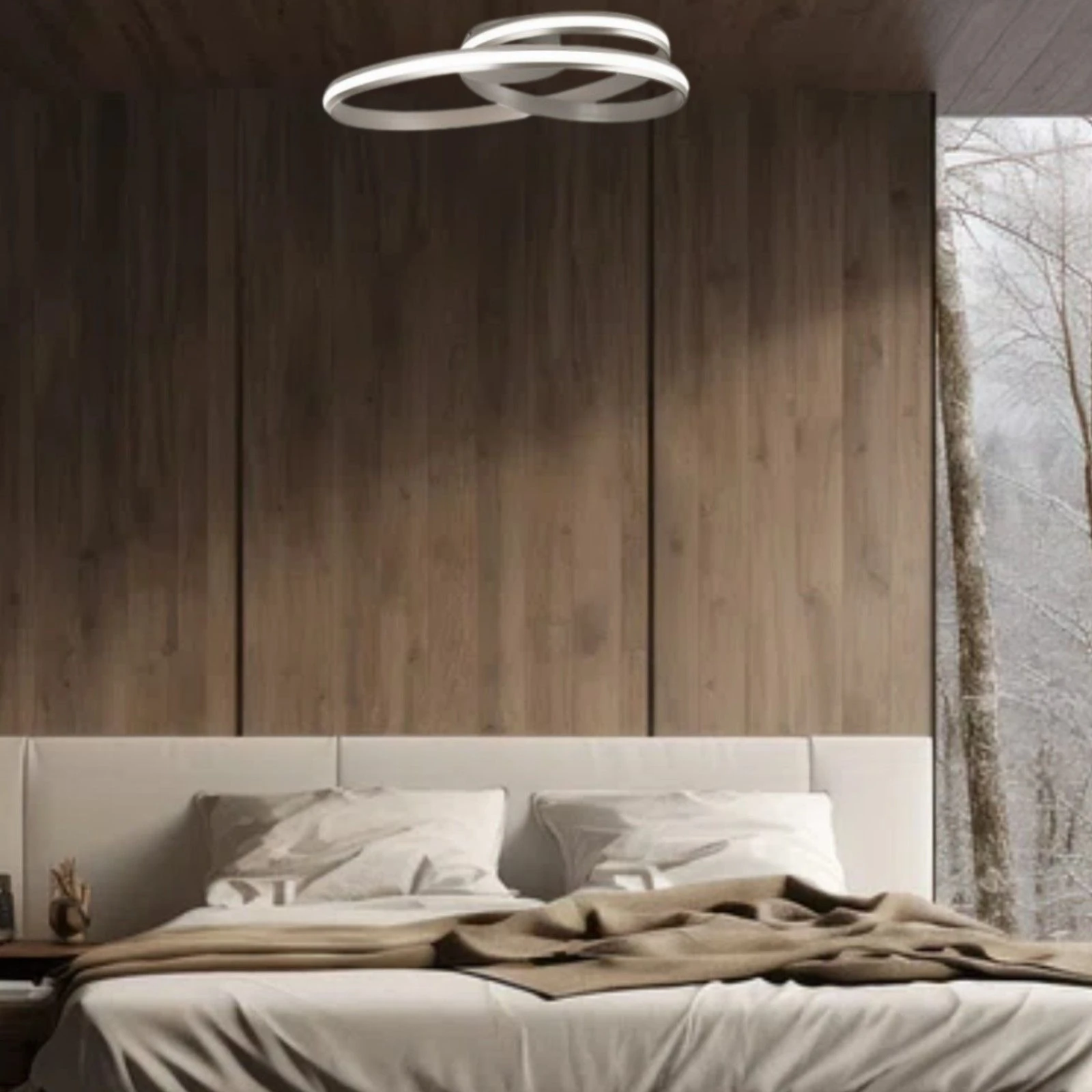 LED plafonska lampa CIRCUS, saten - 8