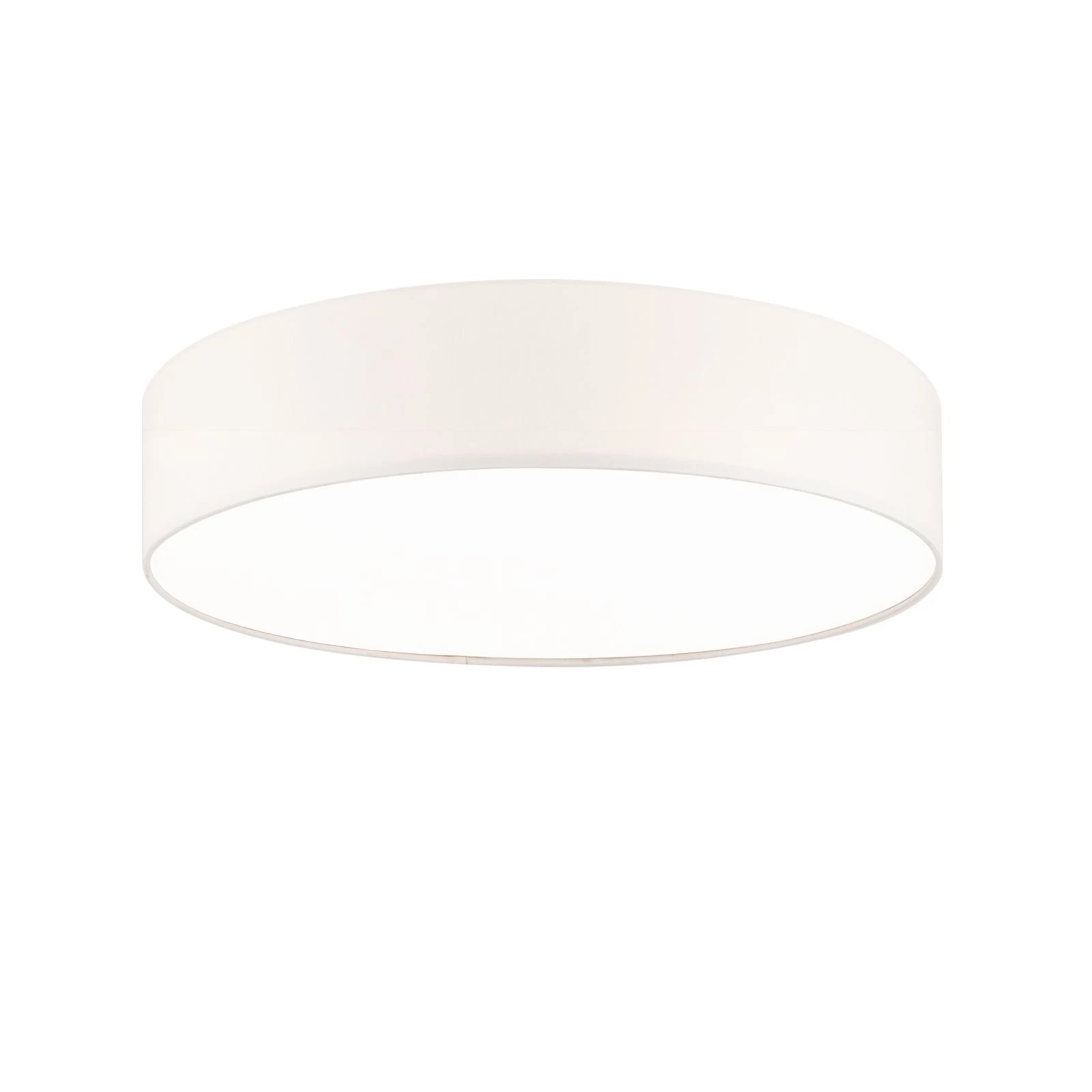 Plafonska lampa SHADE, cilindrični beli abažur, Ø 60 cm - 4