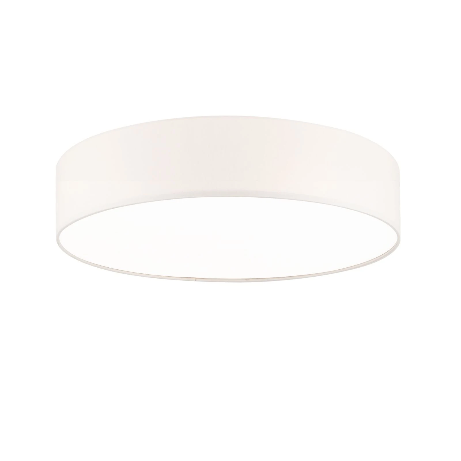 Plafonska lampa SHADE, cilindrični beli abažur, Ø 80 cm - 4