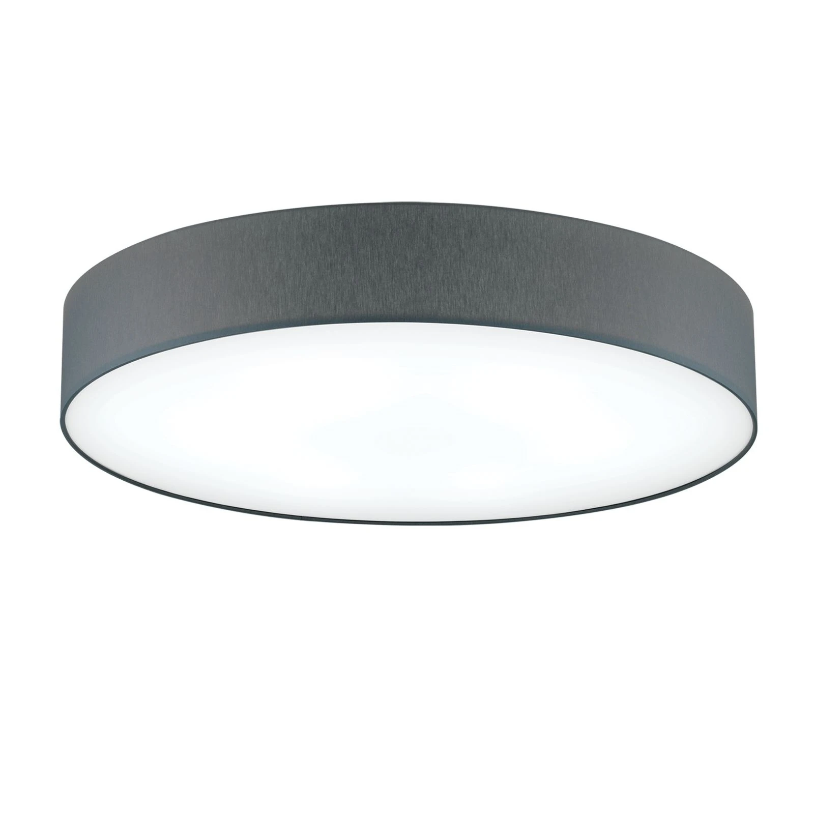 Plafonska lampa SHADE, cilindrični sivi abažur, Ø 100 cm - 4