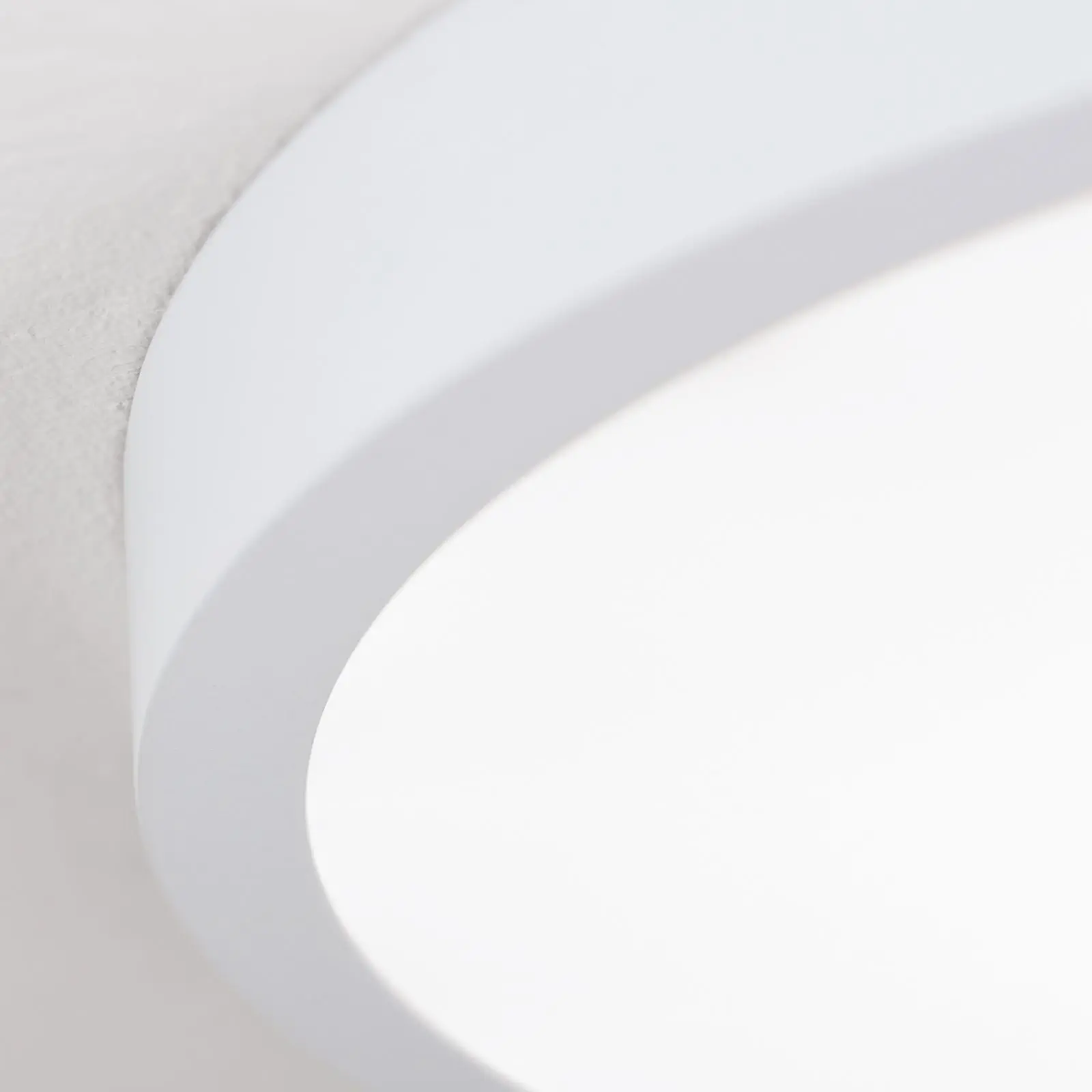 LED plafonska lampa LERO, 40 cm, okrugla, bela - 6