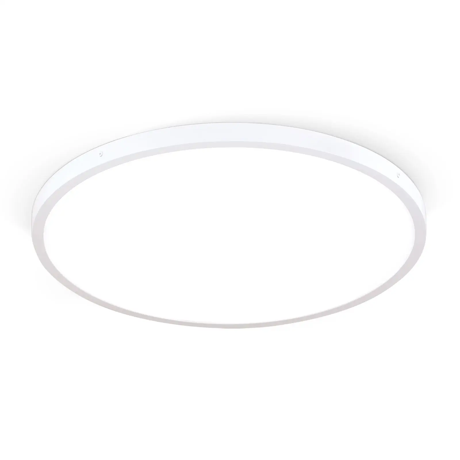 LED plafonska lampa LERO, 60 cm, okrugla, bela - 4