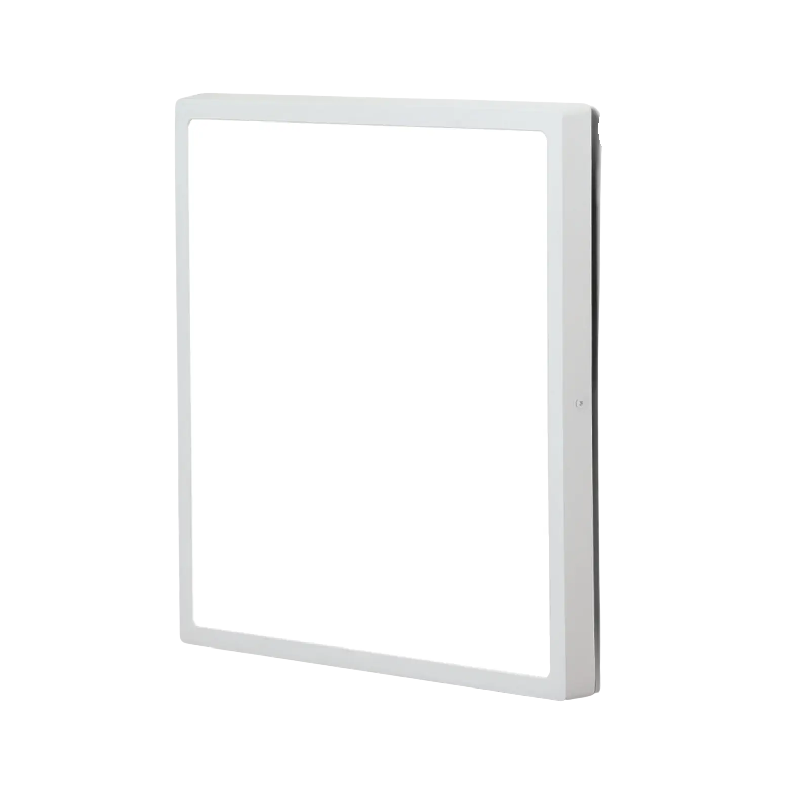 LED plafonska lampa LERO, 40 cm, bela, uglasta - 7