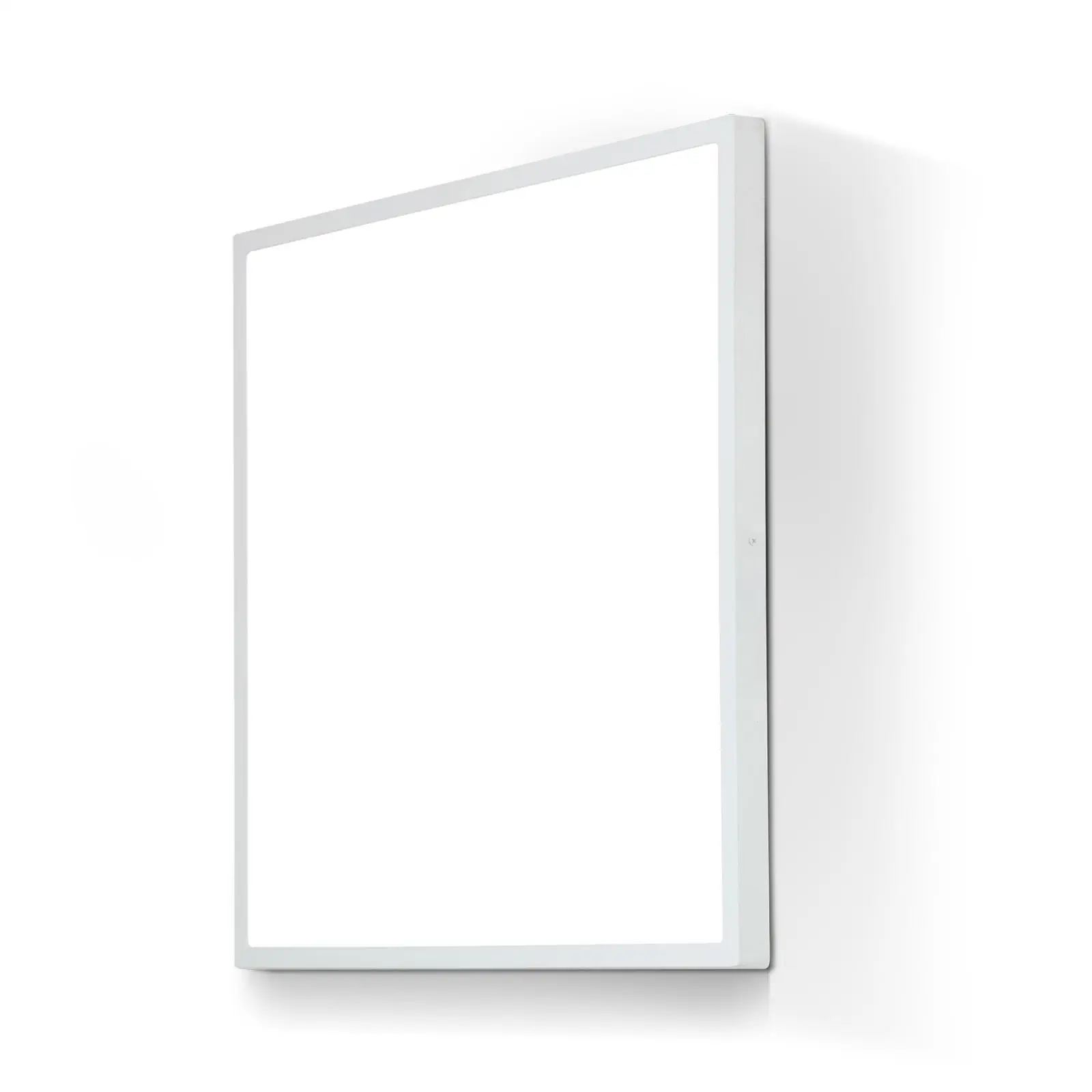 LED plafonska lampa LERO, 60 cm, bela, uglasta - 4