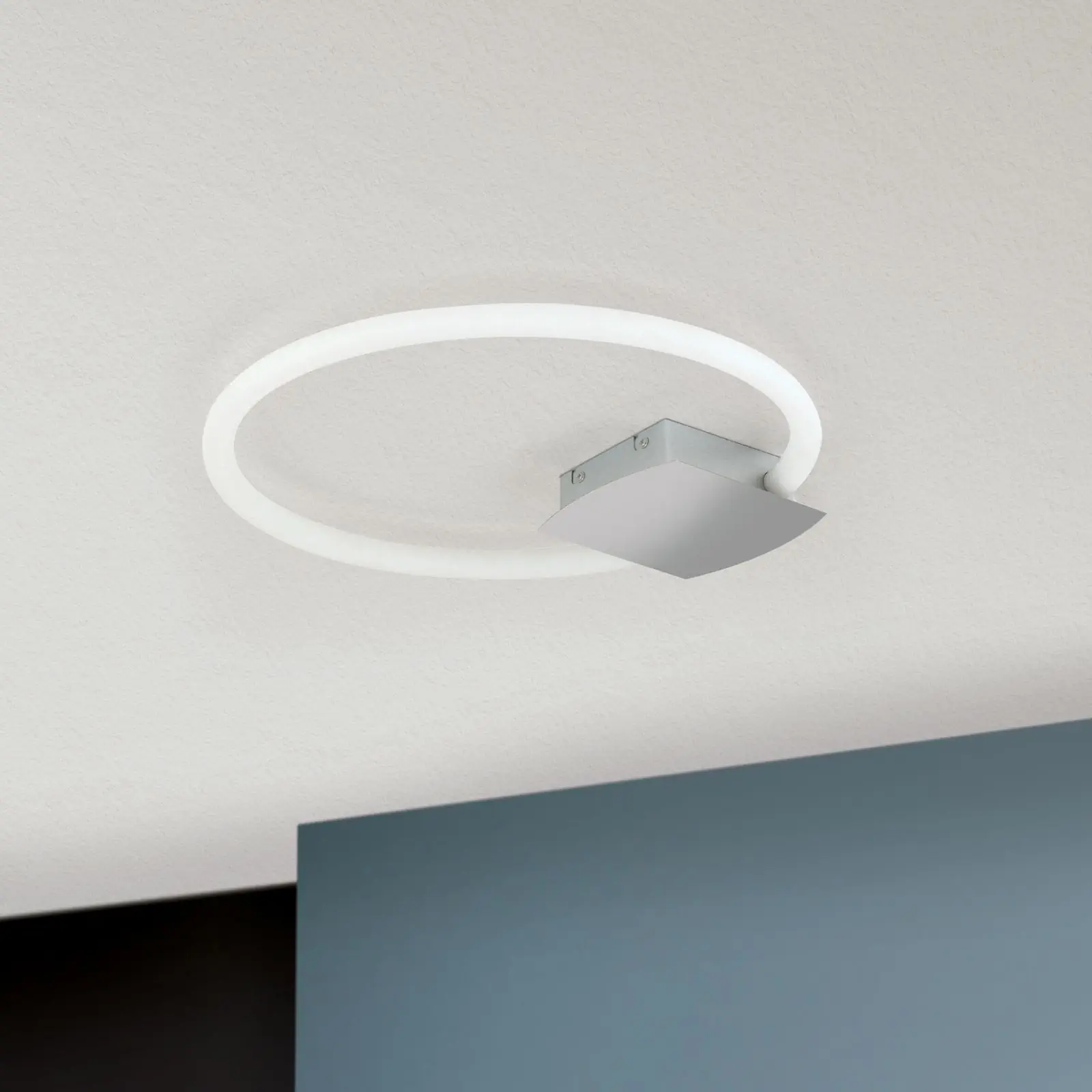 LED plafonska lampa KARLSSON, 42 cm, hrom - 3