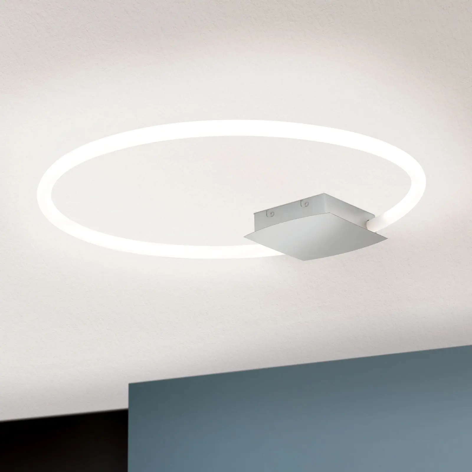 LED plafonska lampa KARLSSON, 60 cm, hrom - 2