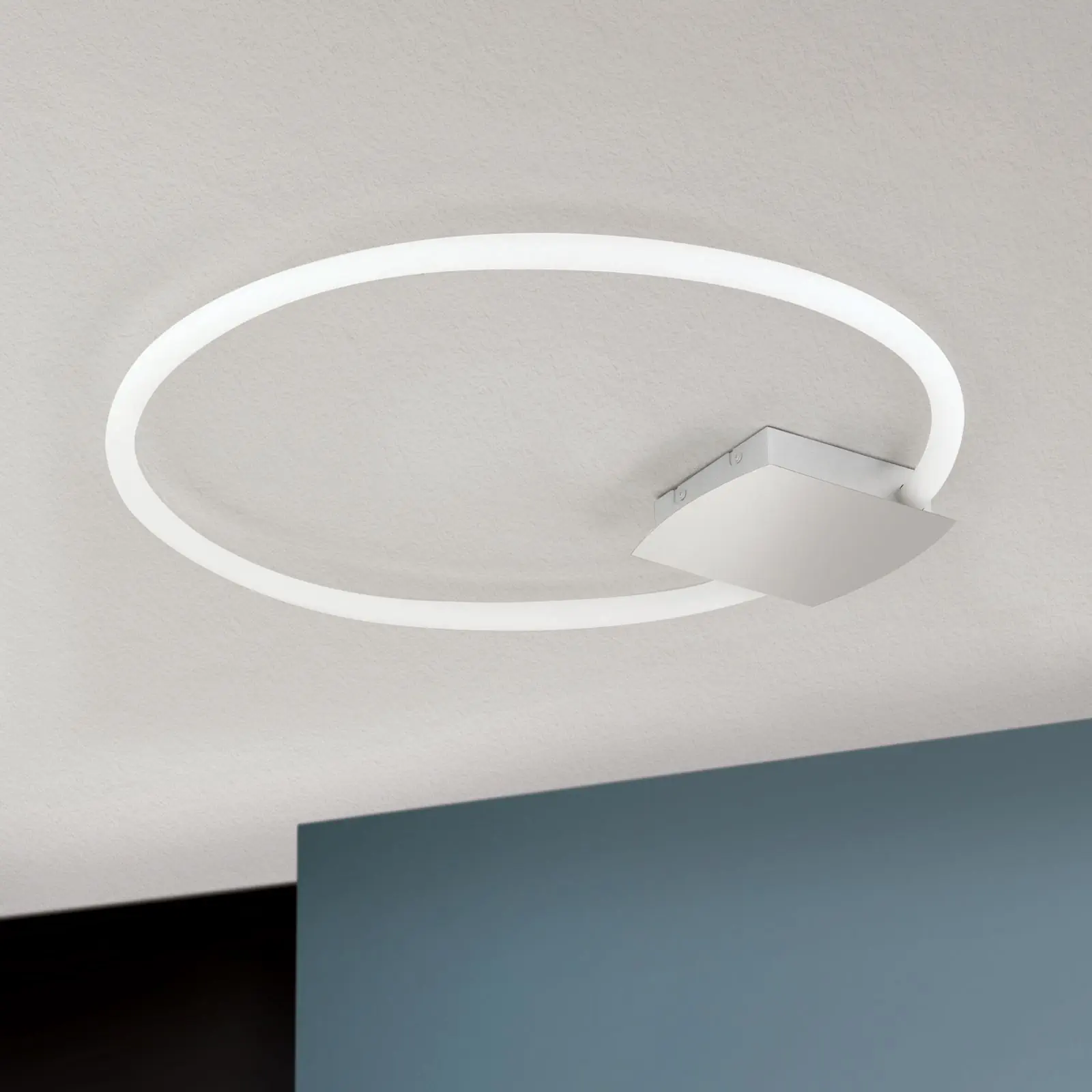 LED plafonska lampa KARLSSON, 60 cm, hrom - 3