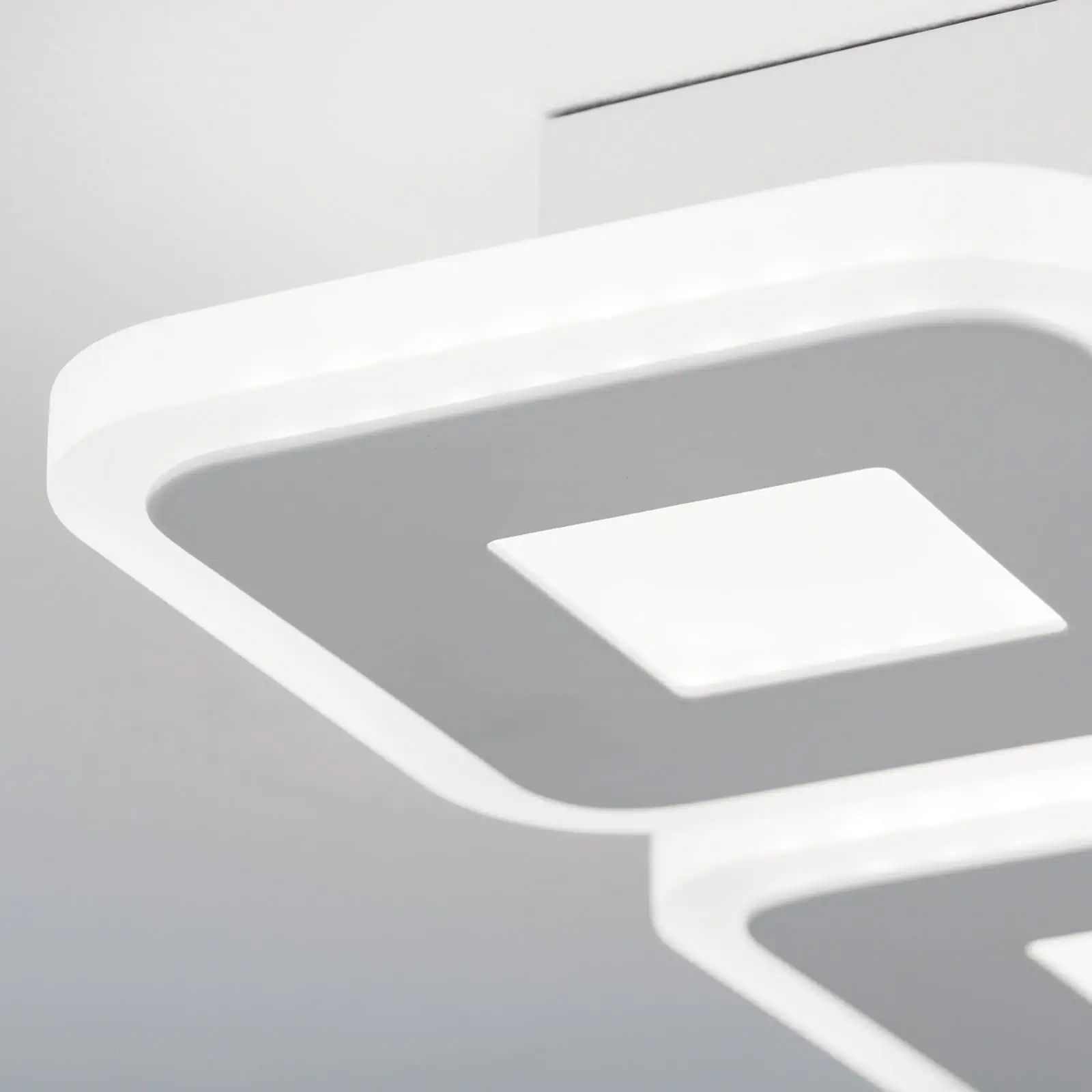 LED plafonska lampa DOMINO, 4 izvora svetla, bela - 6