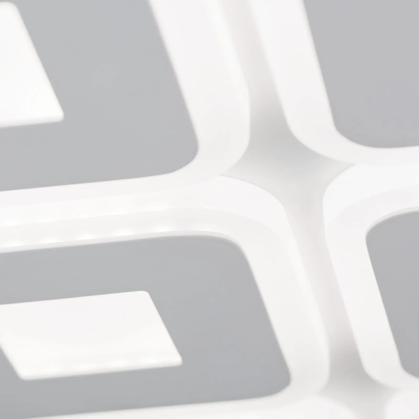 LED plafonska lampa DOMINO, 9 izvora svetla, bela - 5